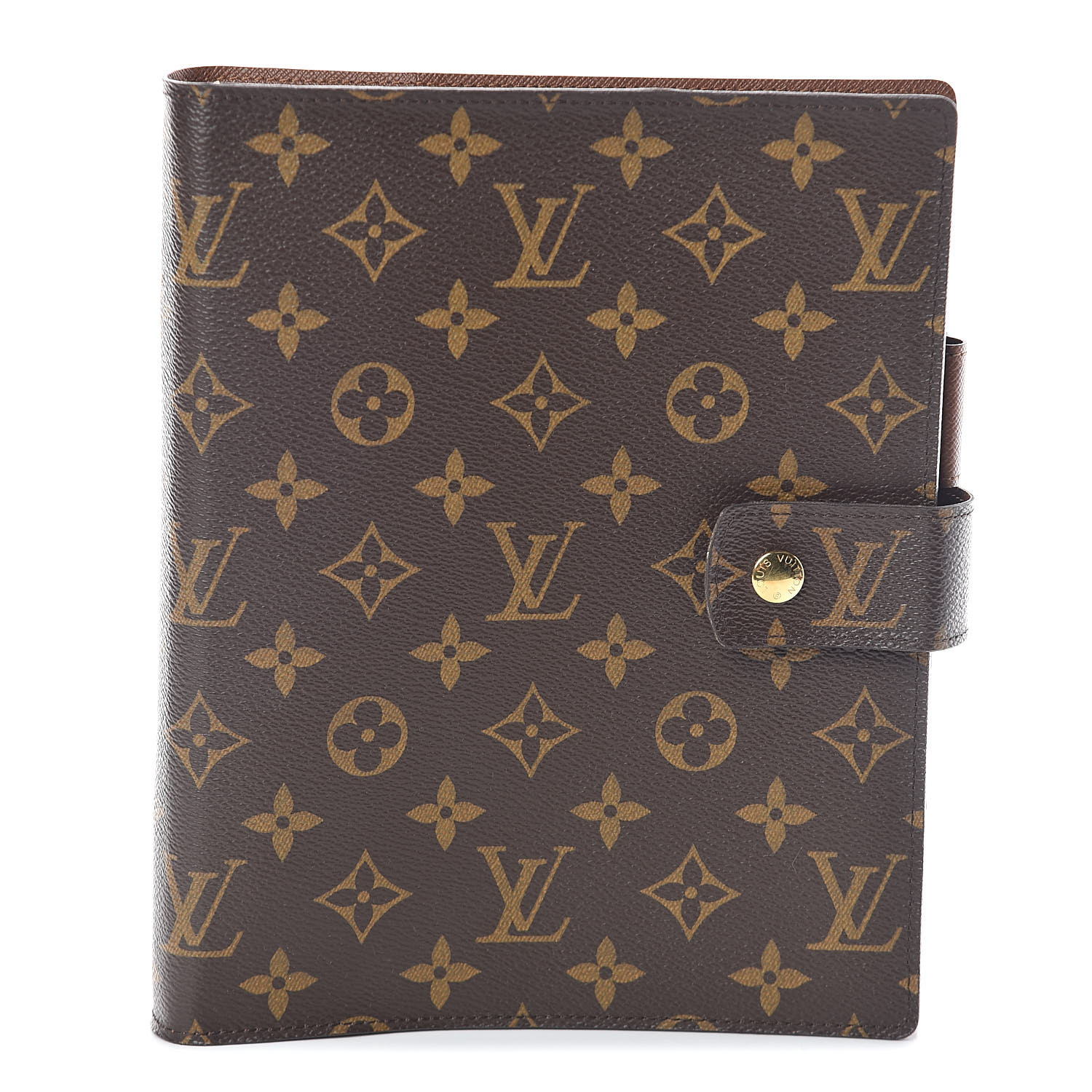 LOUIS VUITTON Monogram Large Ring Agenda Cover 508198