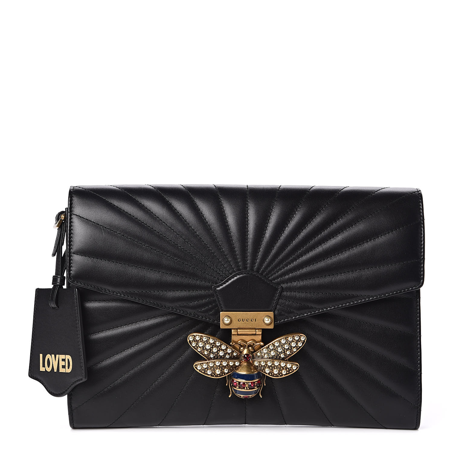 gucci queen margaret clutch