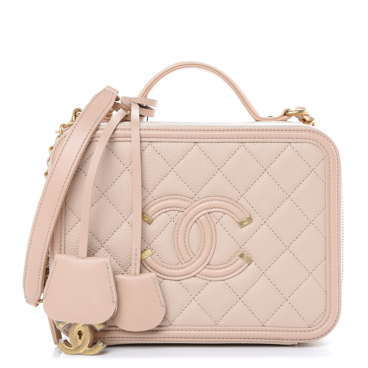 beige chanel crossbody