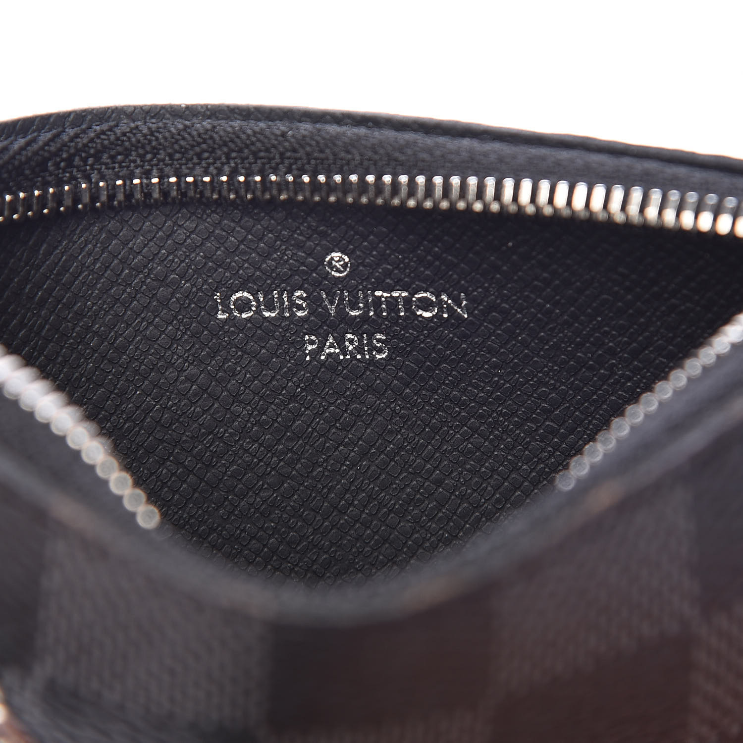 louis vuitton key pouch damier graphite