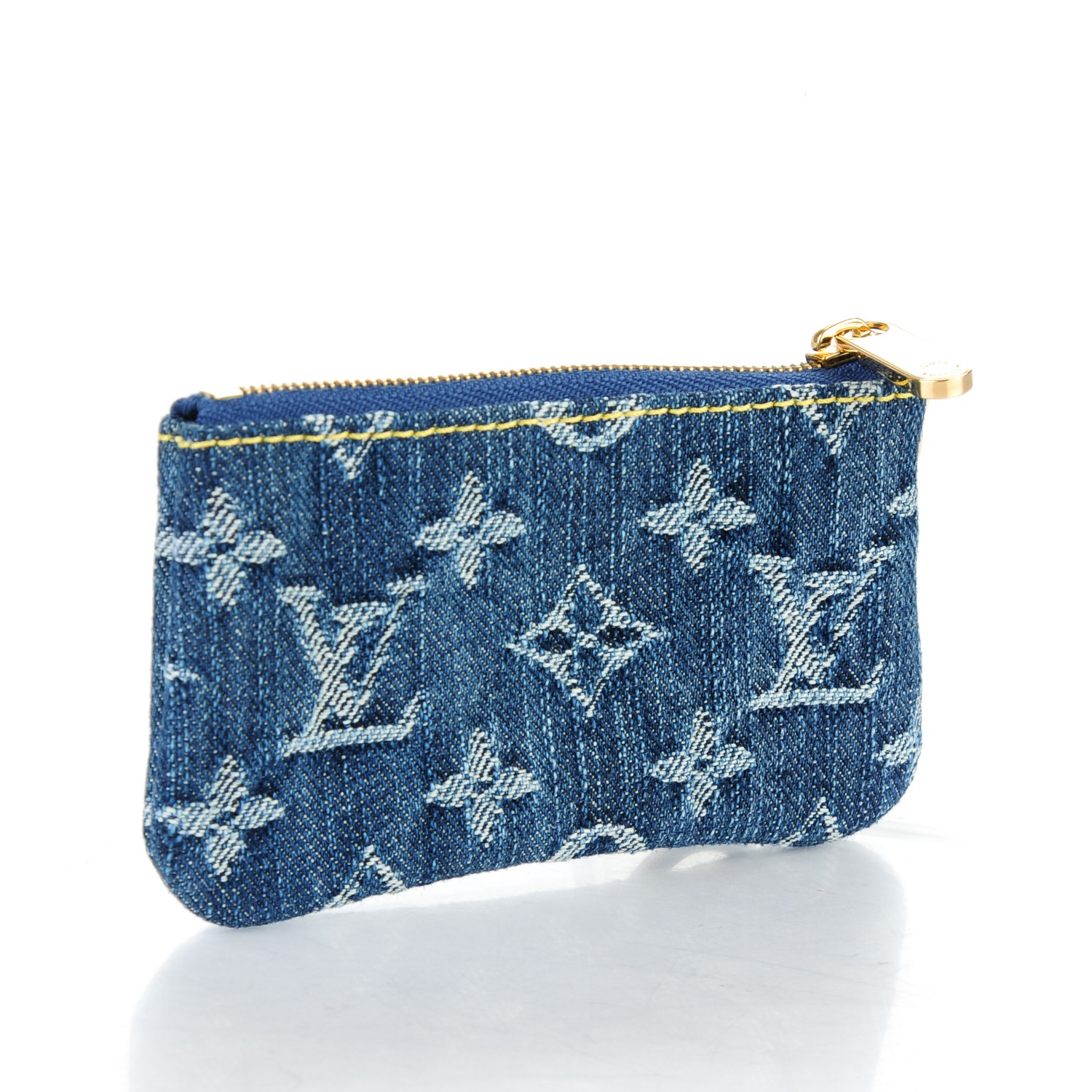 louis vuitton denim key pouch