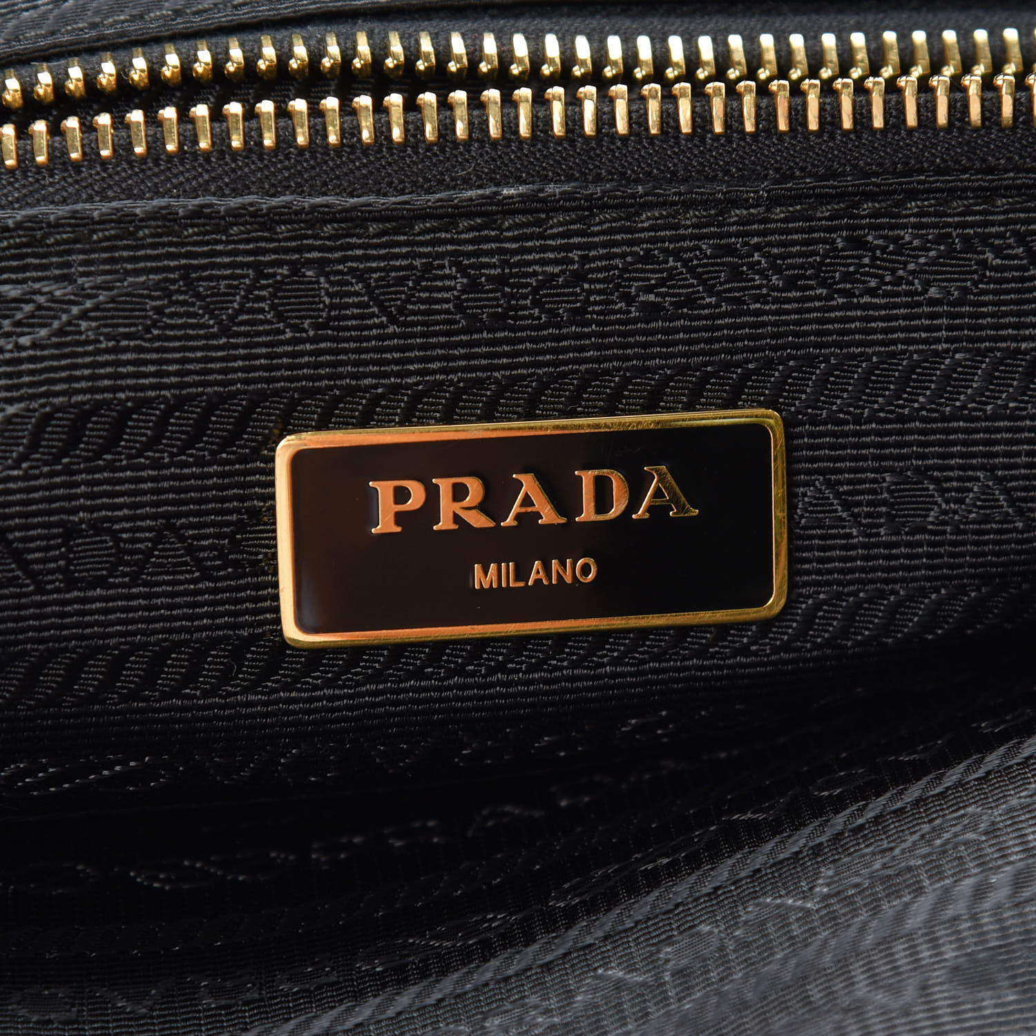 PRADA Saffiano Tessuto Nylon Tote Black 392920