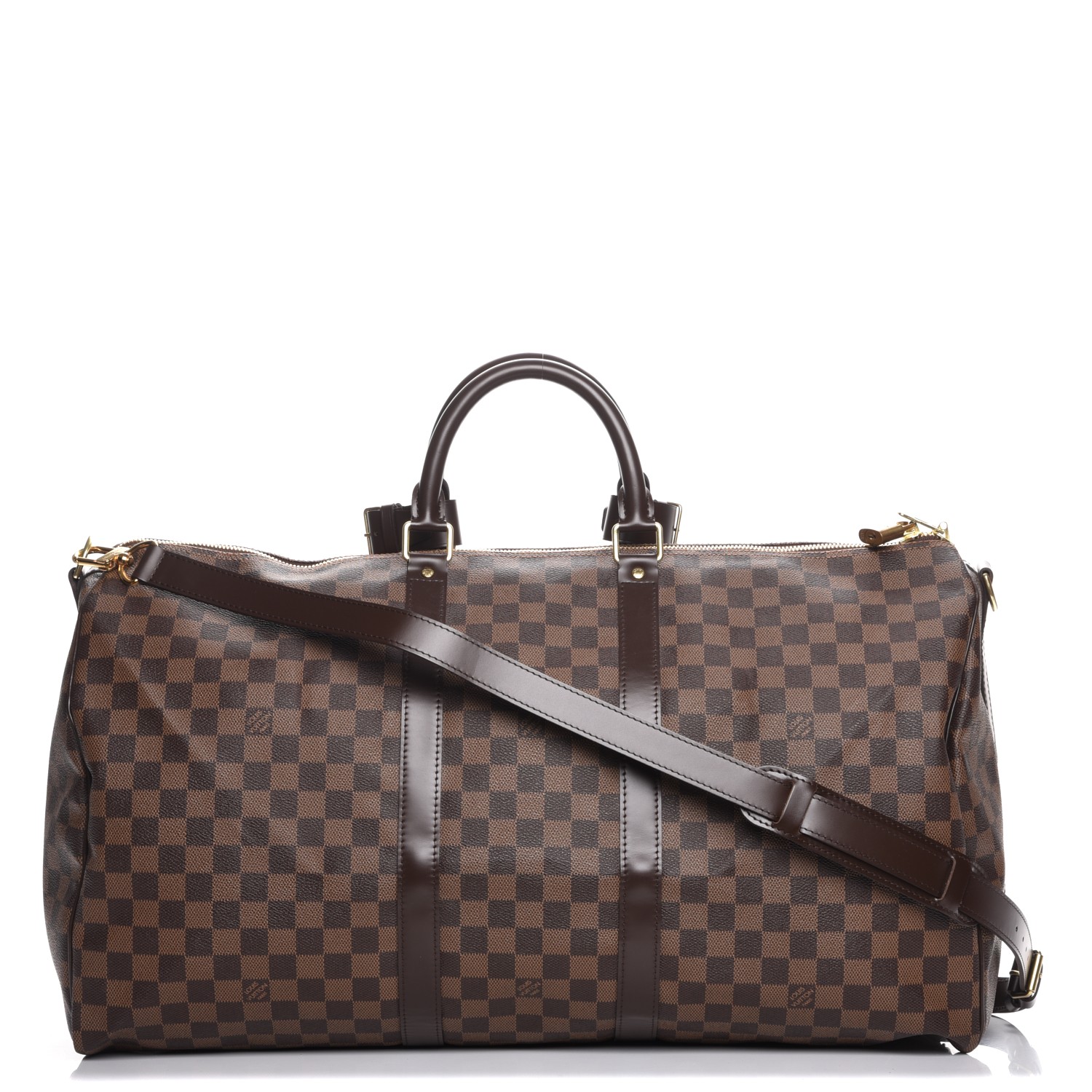 louis vuitton damier ebene keepall bandouliere 55