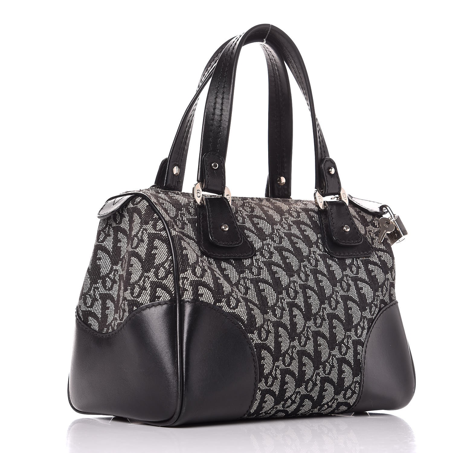 CHRISTIAN DIOR Monogram Tote Black 332451