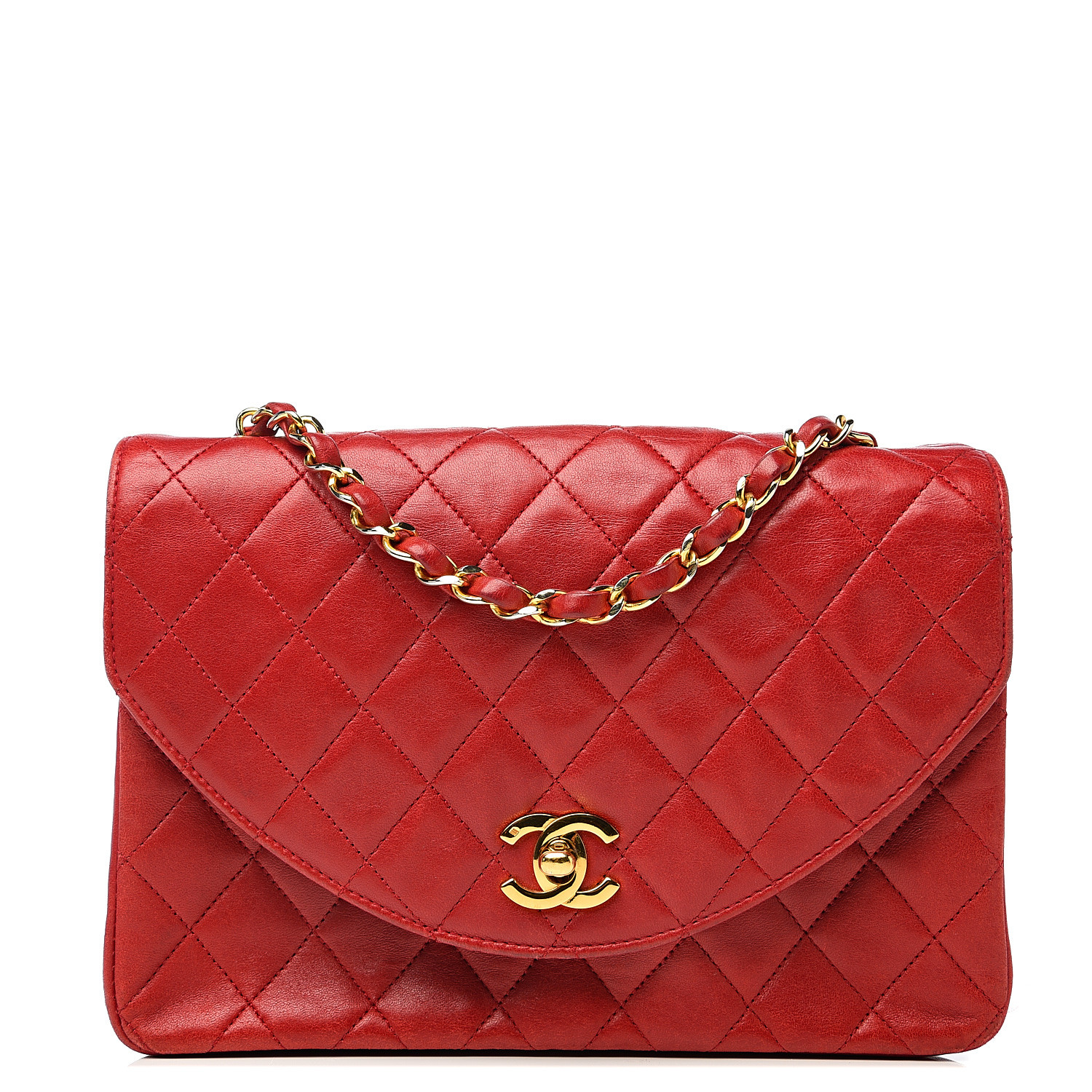 chanel lambskin quilted small single flap