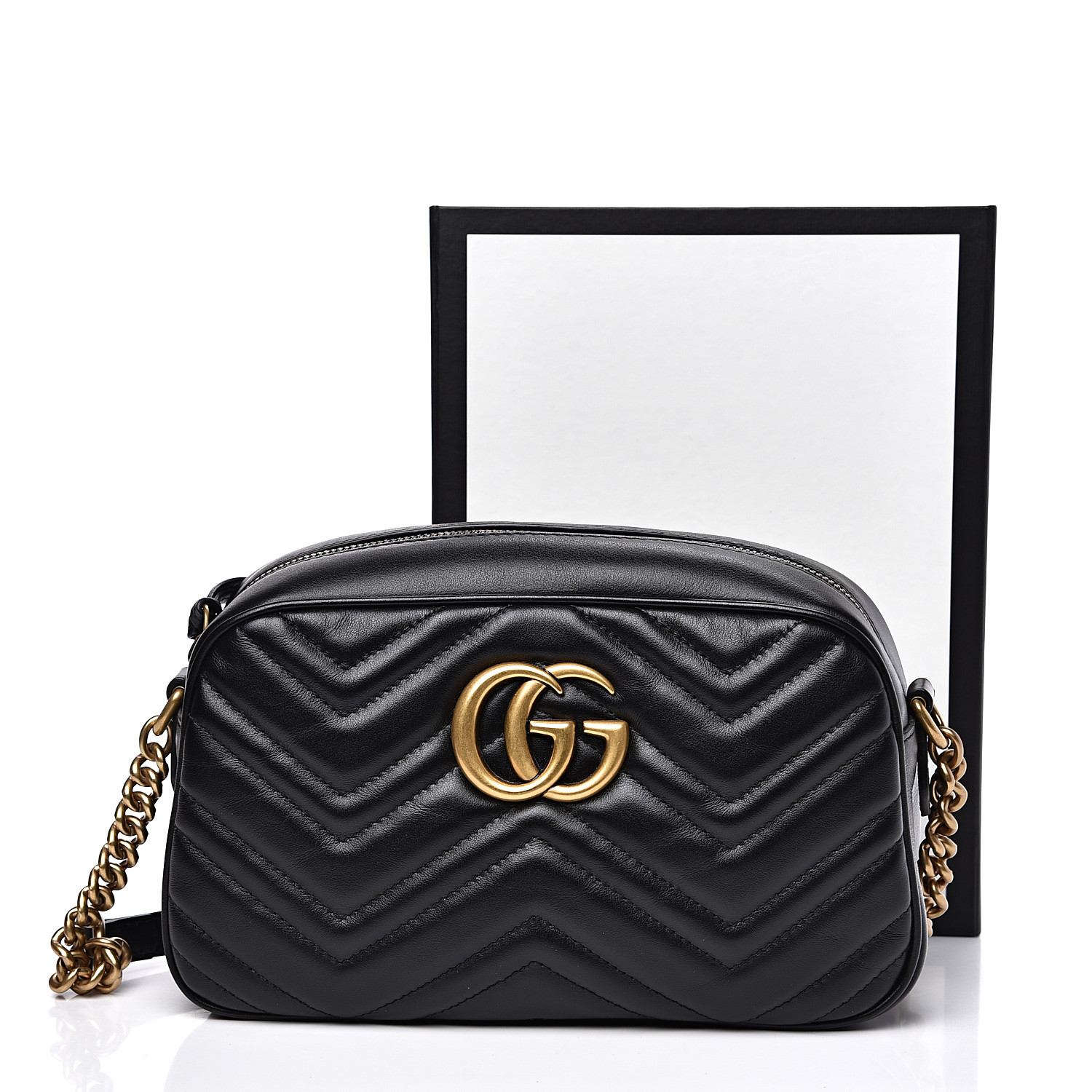 gucci marmont chain shoulder bag