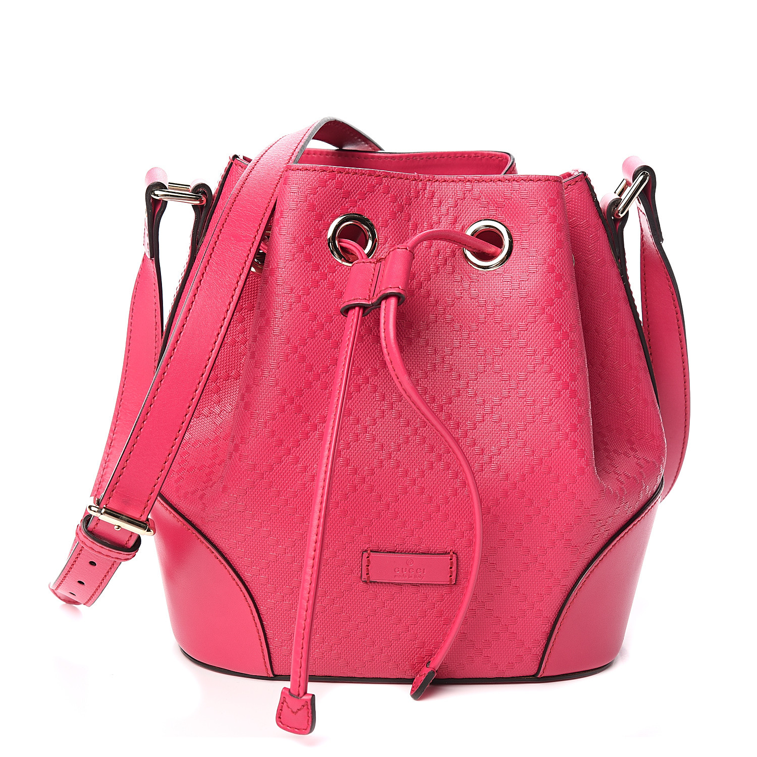 diamante bucket bag