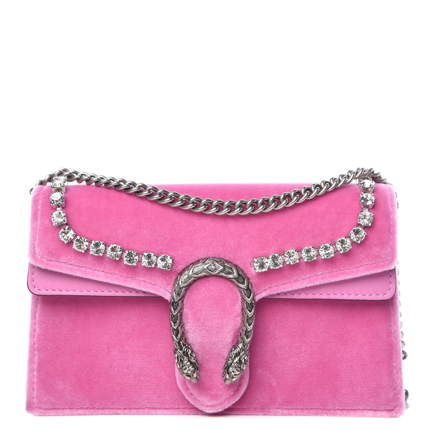 gucci velvet bag pink