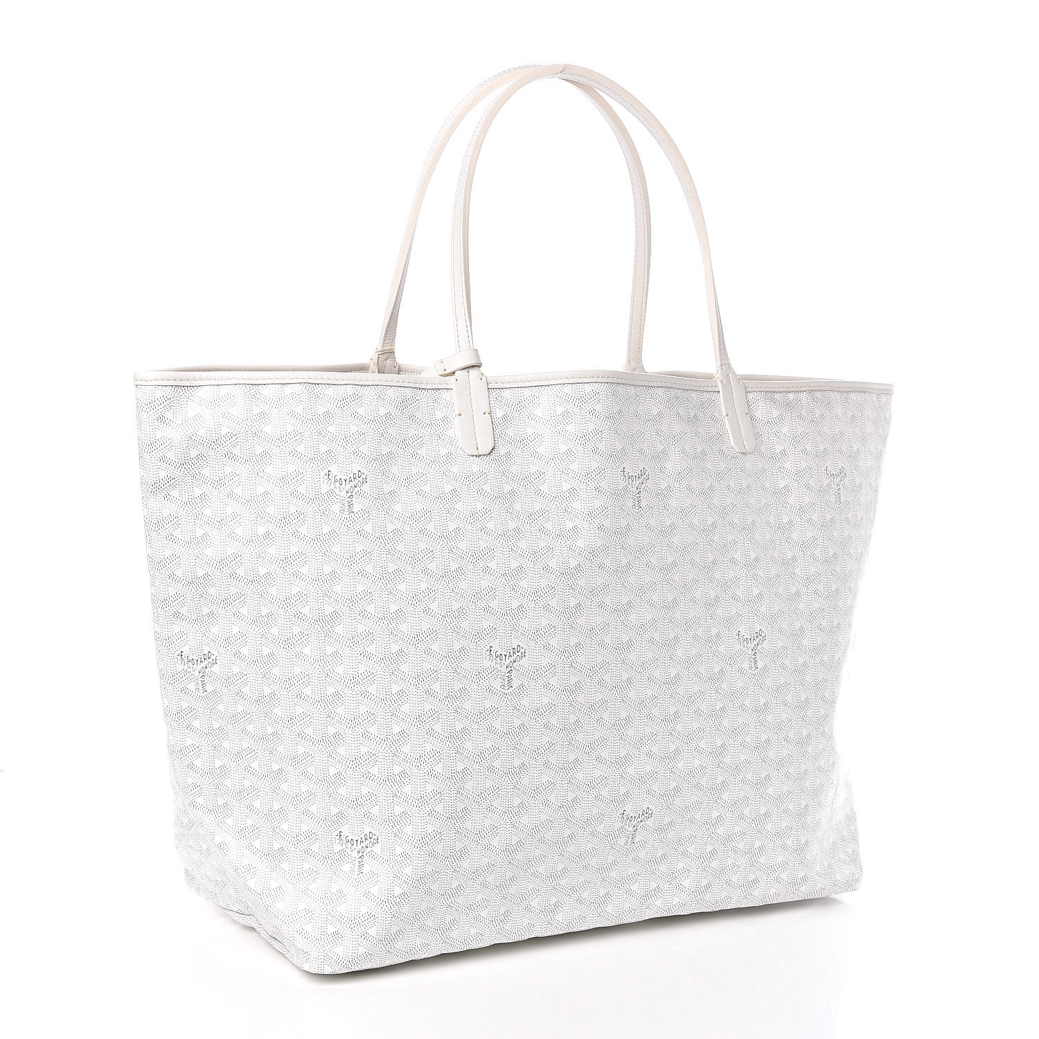 GOYARD Goyardine Saint Louis GM White 415305