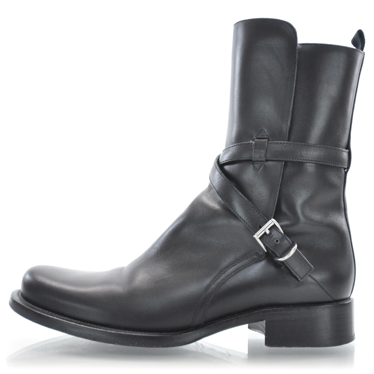 prada leather boots