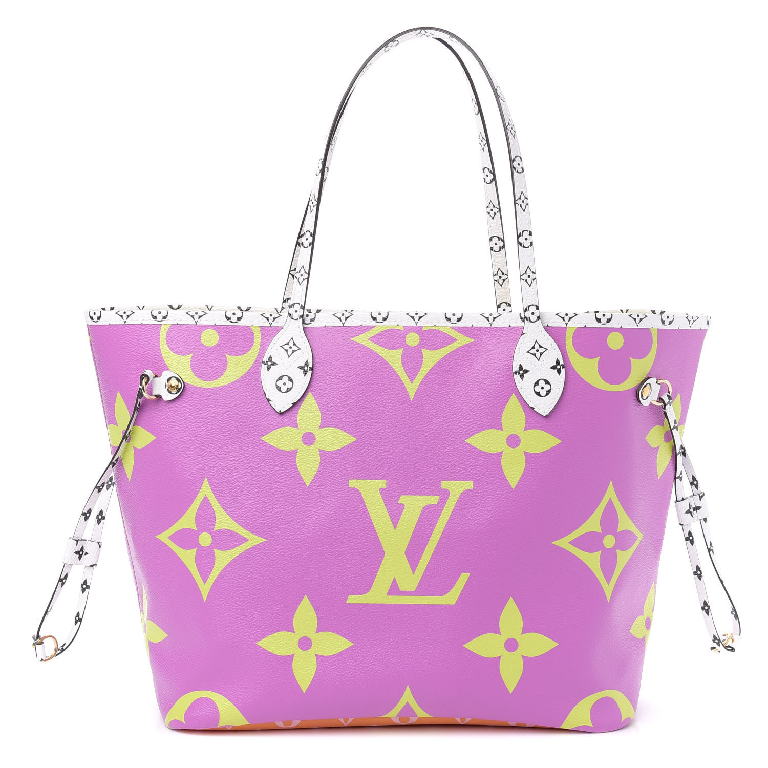 LV Neverfull MM Monogram Pink Inside M41605  Neverfull mm monogram, Lv  neverfull mm, Lv neverfull