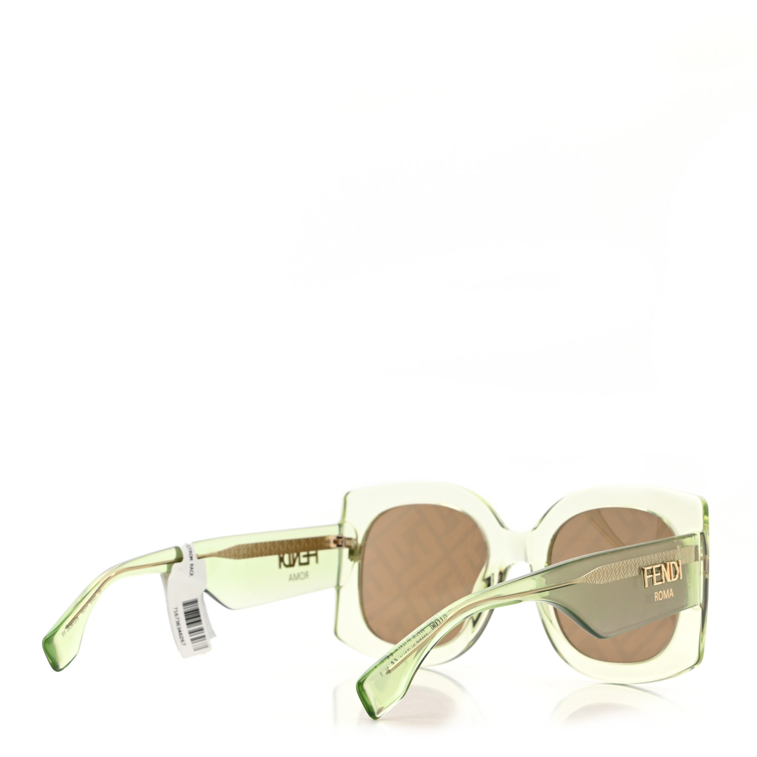 Fendi Acetate Ff Sunglasses Ff 0436 G S Green 957131 Fashionphile