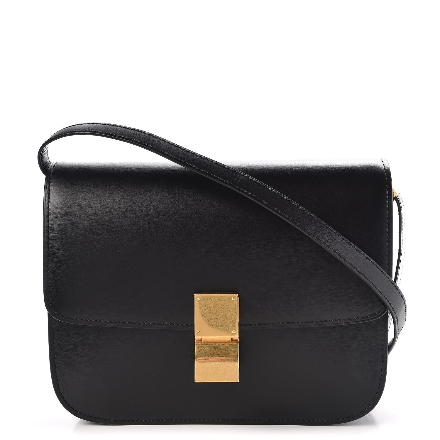 medium classic bag in box calfskin celine