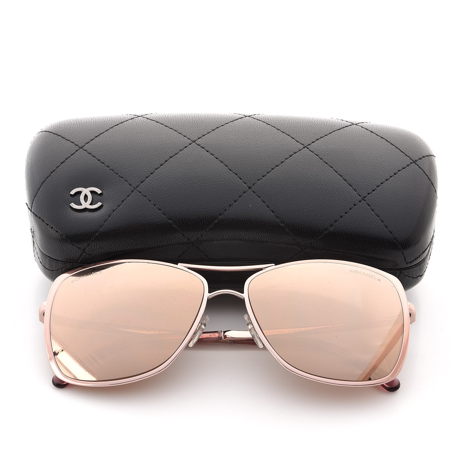 chanel rose gold mini