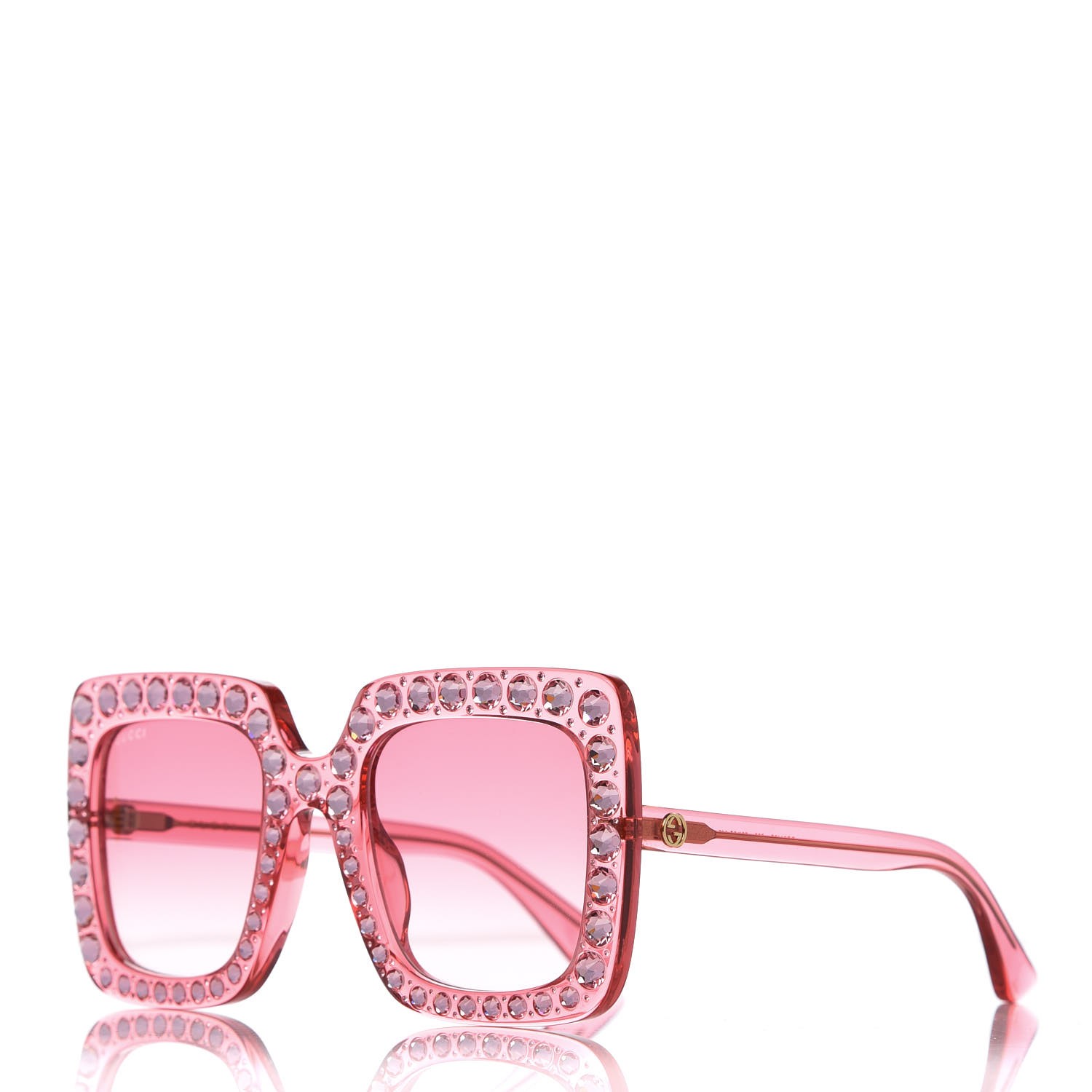 Big pink gucci sunglasses online