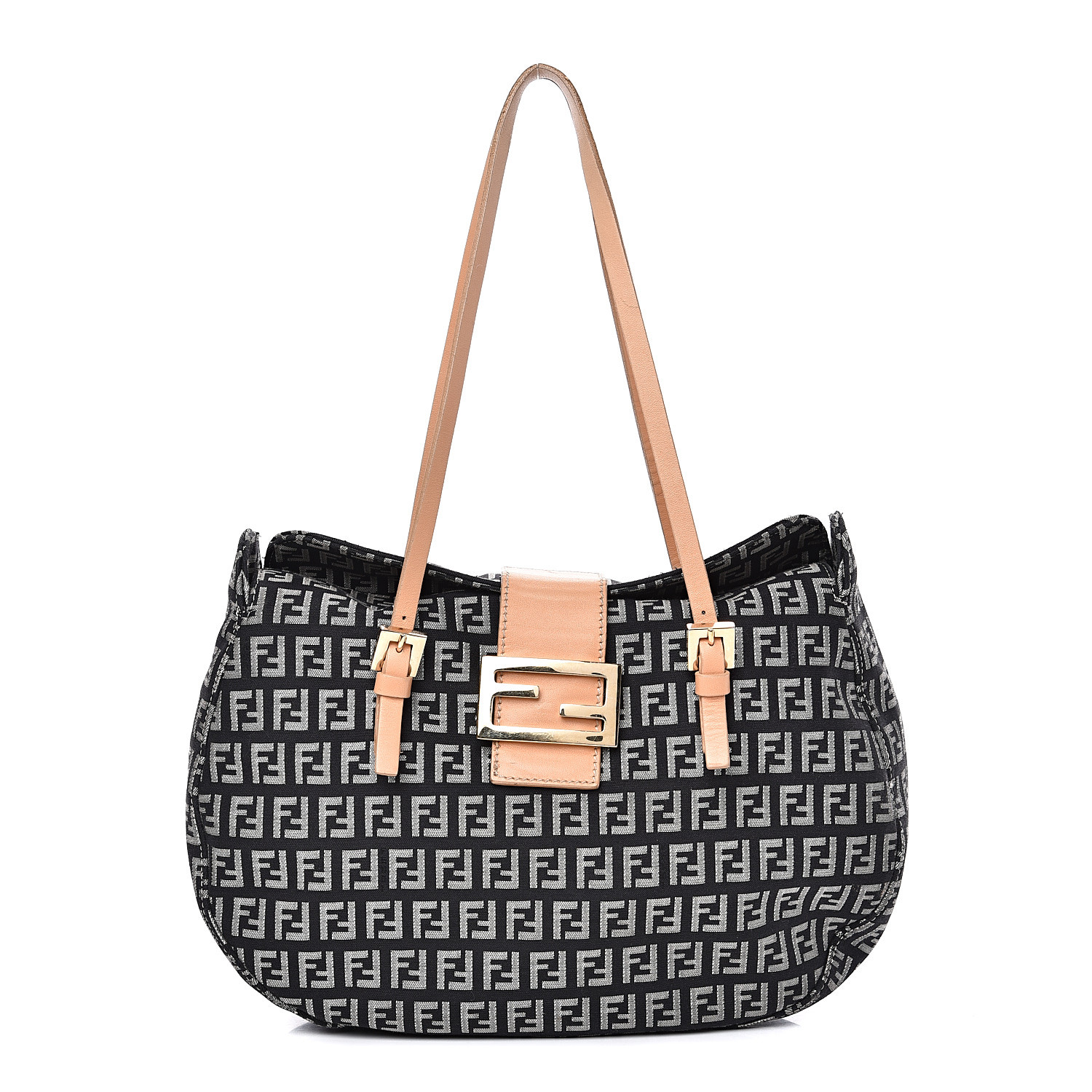 fendi shoulder bag black