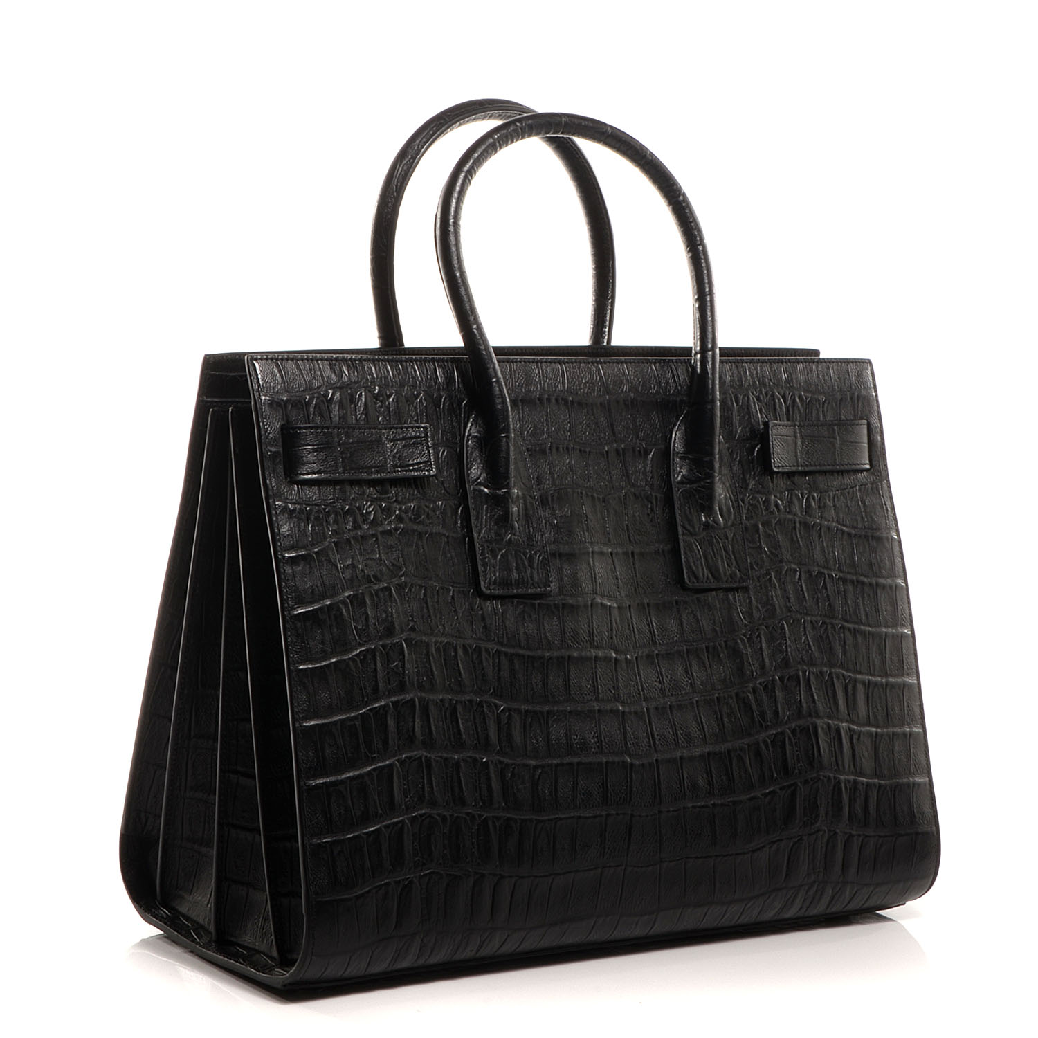 saint laurent sac de jour croc embossed