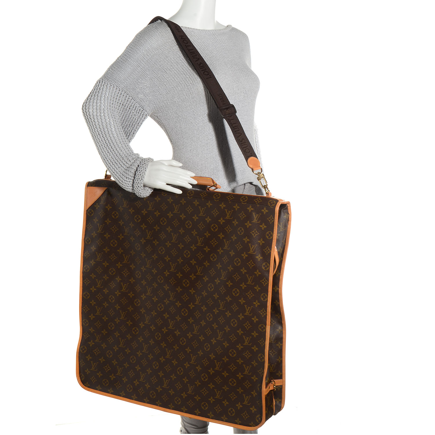 vuitton garment bag