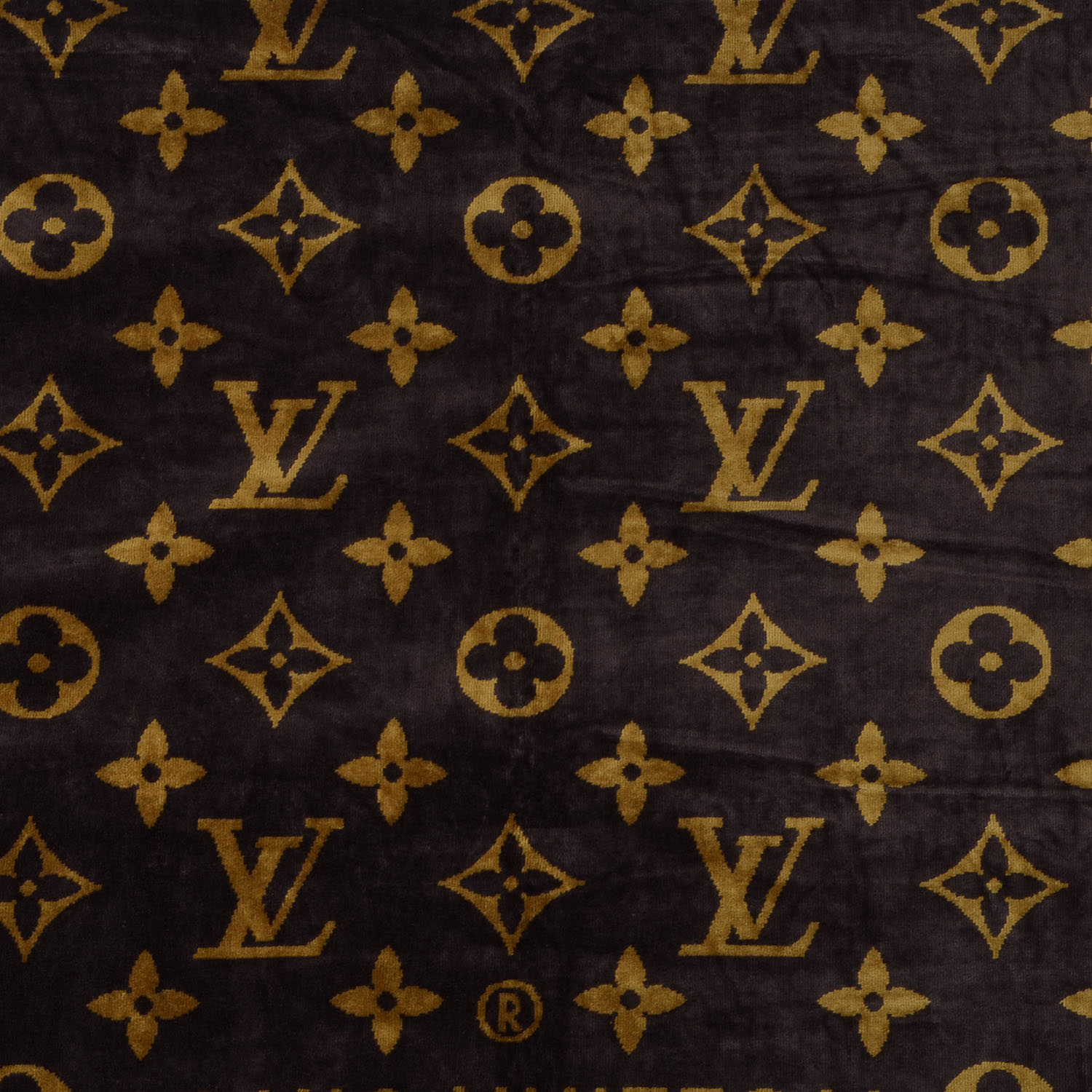 Shop Louis Vuitton Monogram Eclipse Beach Towel (M73417) by