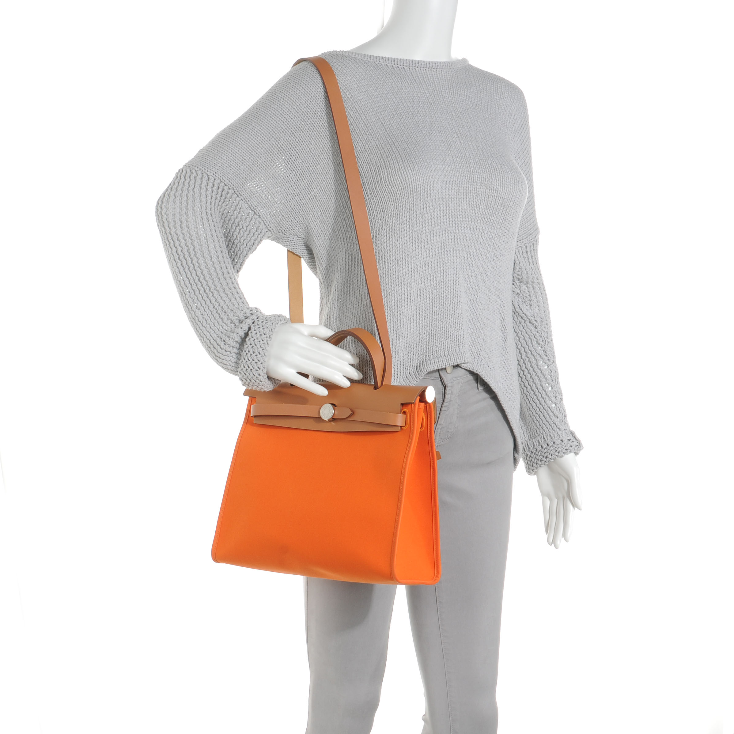 hermes herbag orange