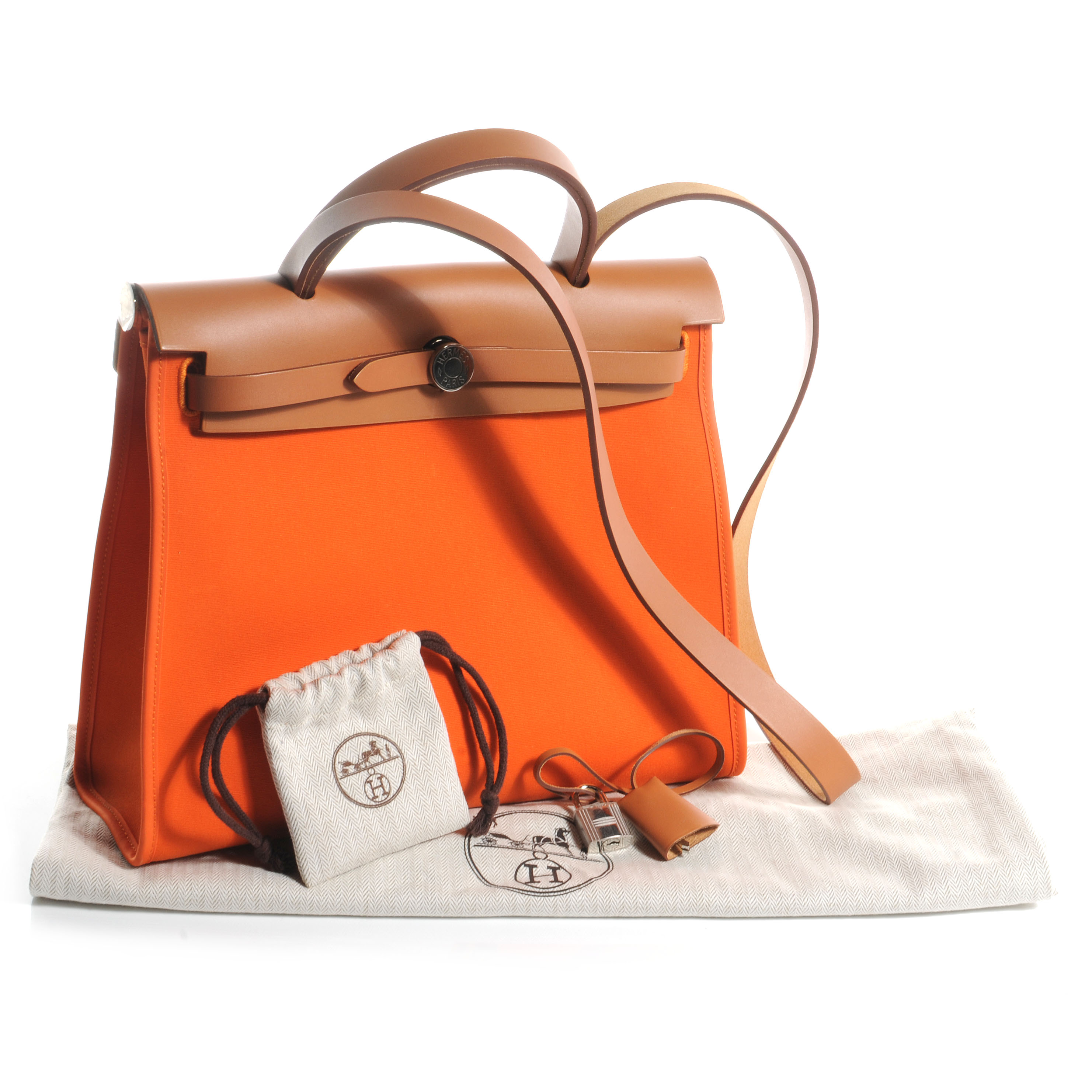 hermes herbag orange