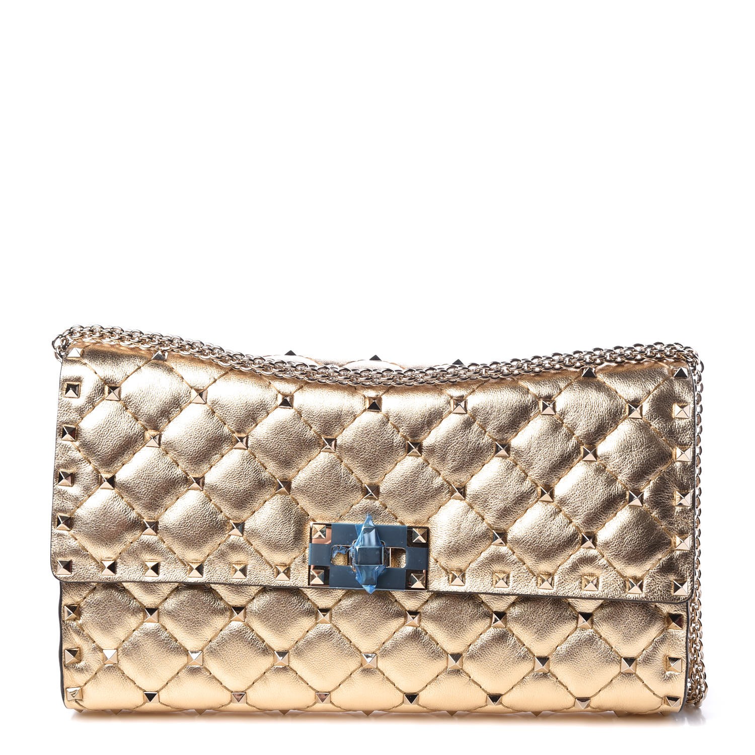 valentino gold purse