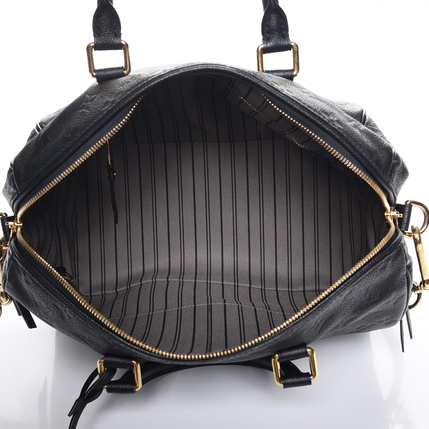 LOUIS VUITTON Empreinte Speedy Bandouliere 30 Black 228157