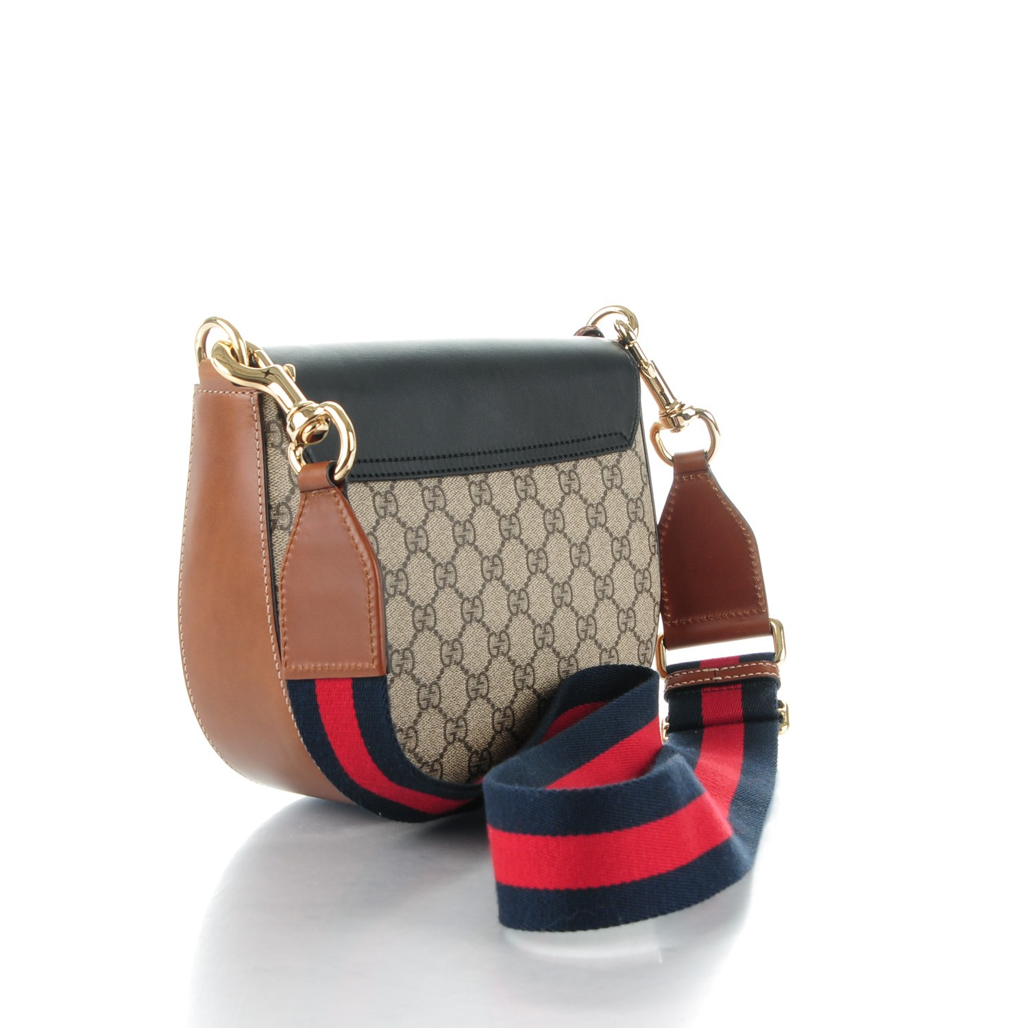 gucci padlock supreme shoulder bag