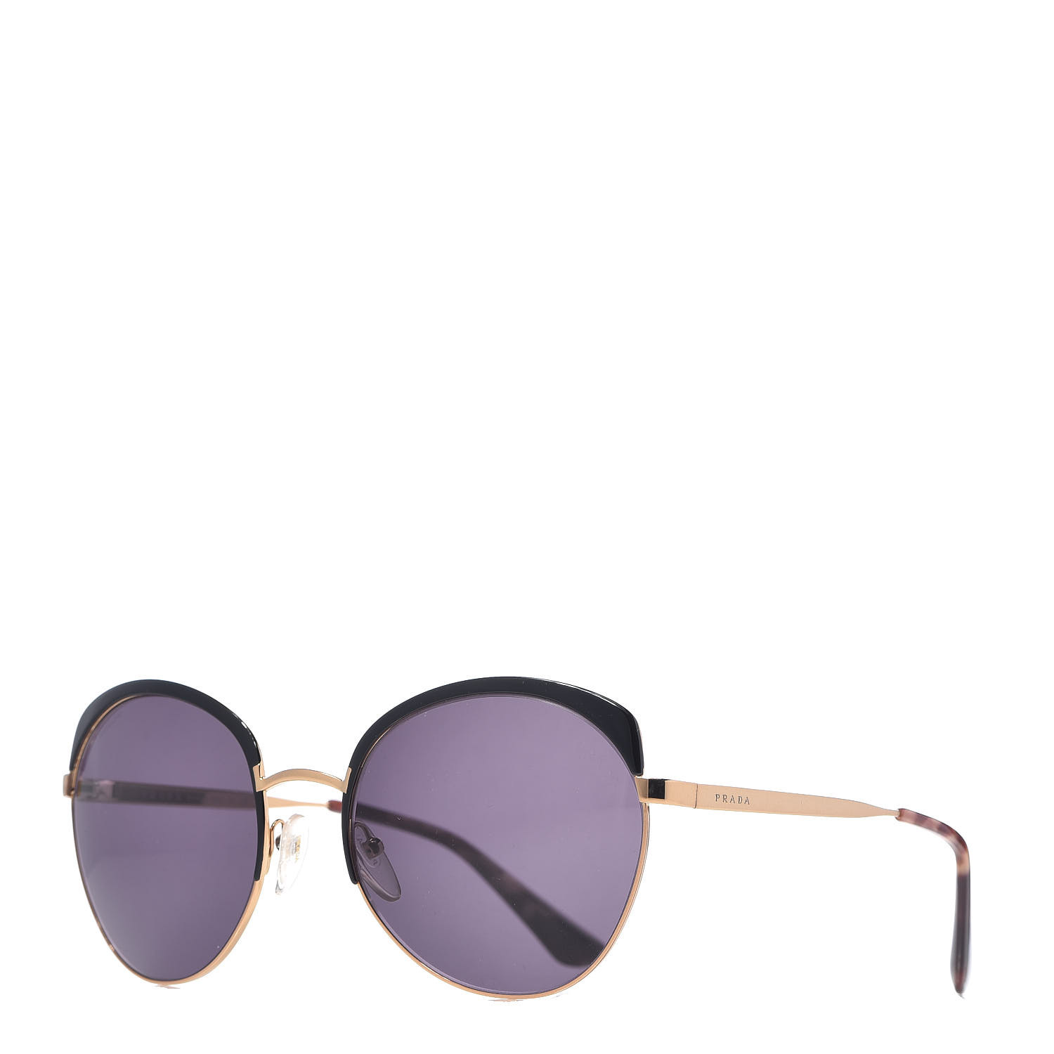 PRADA Round Sunglasses SPR 54S Tortoise 528079 | FASHIONPHILE