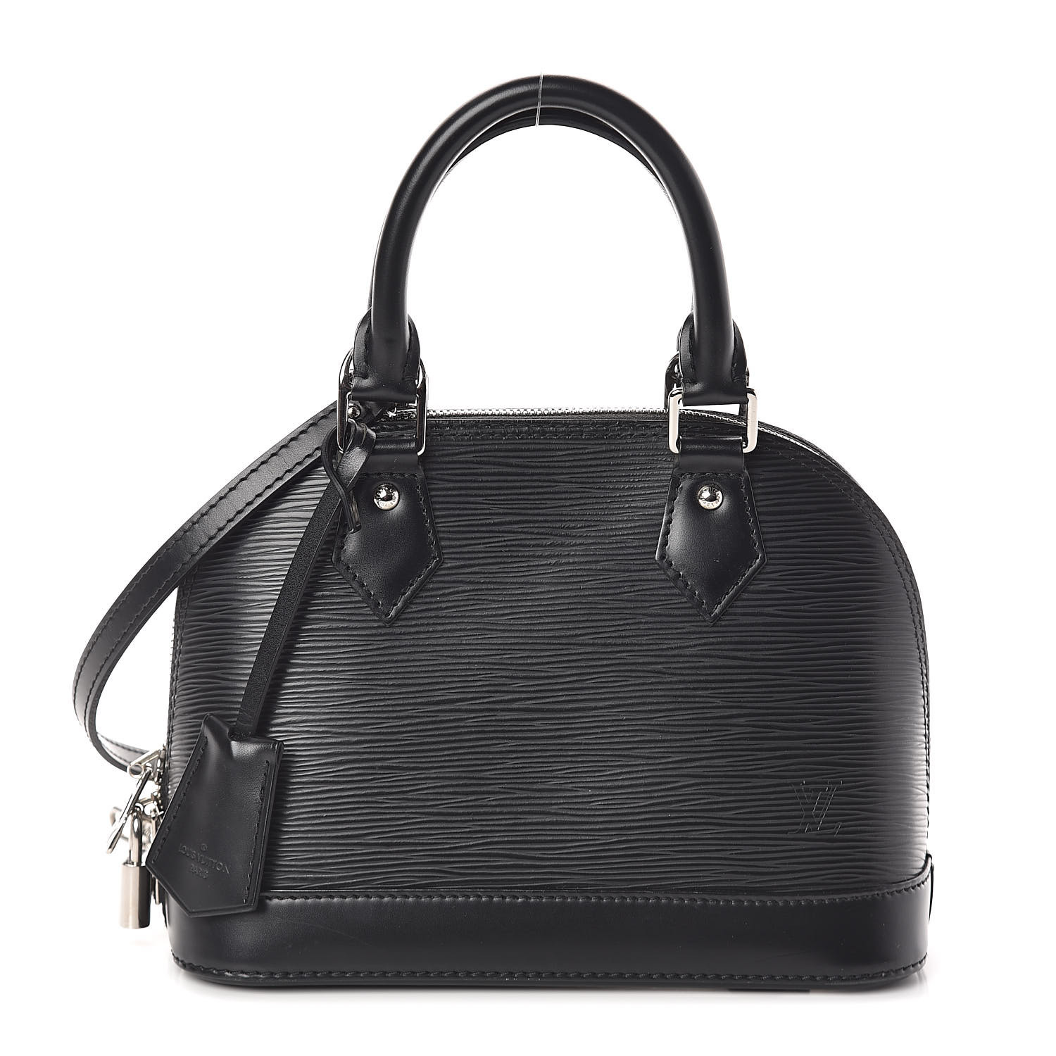 Poppy Epi Leather Alma BB Bag Handbag with Strap