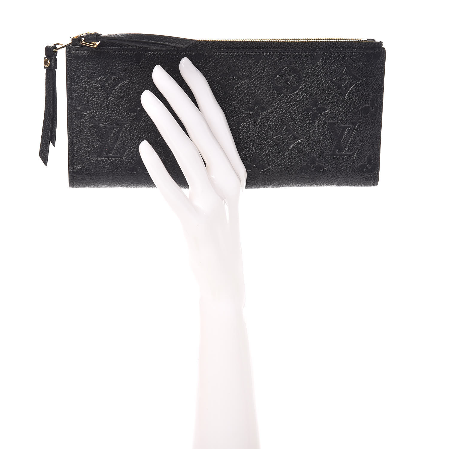 louis vuitton adele wallet black