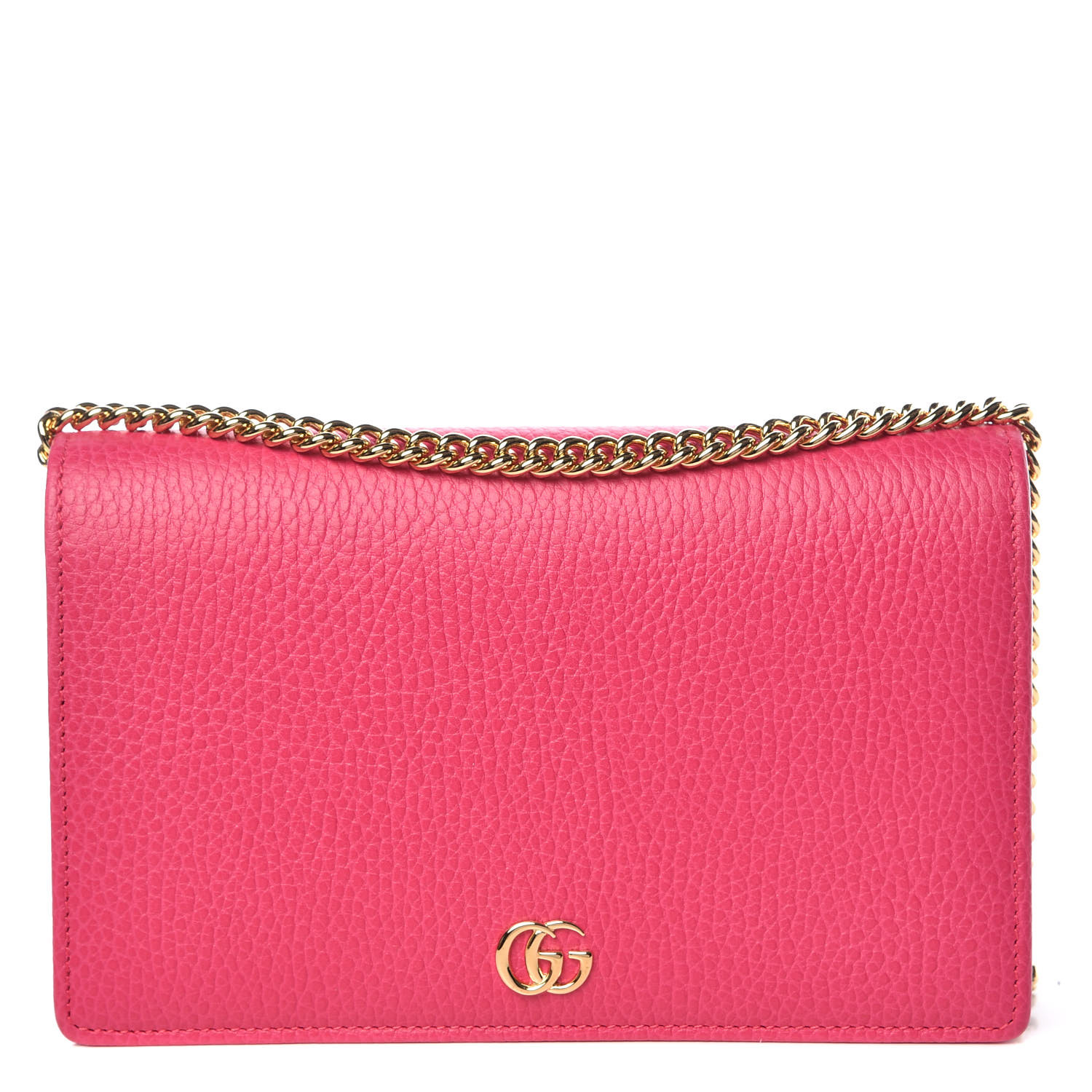 gucci pink small marmont chain bag