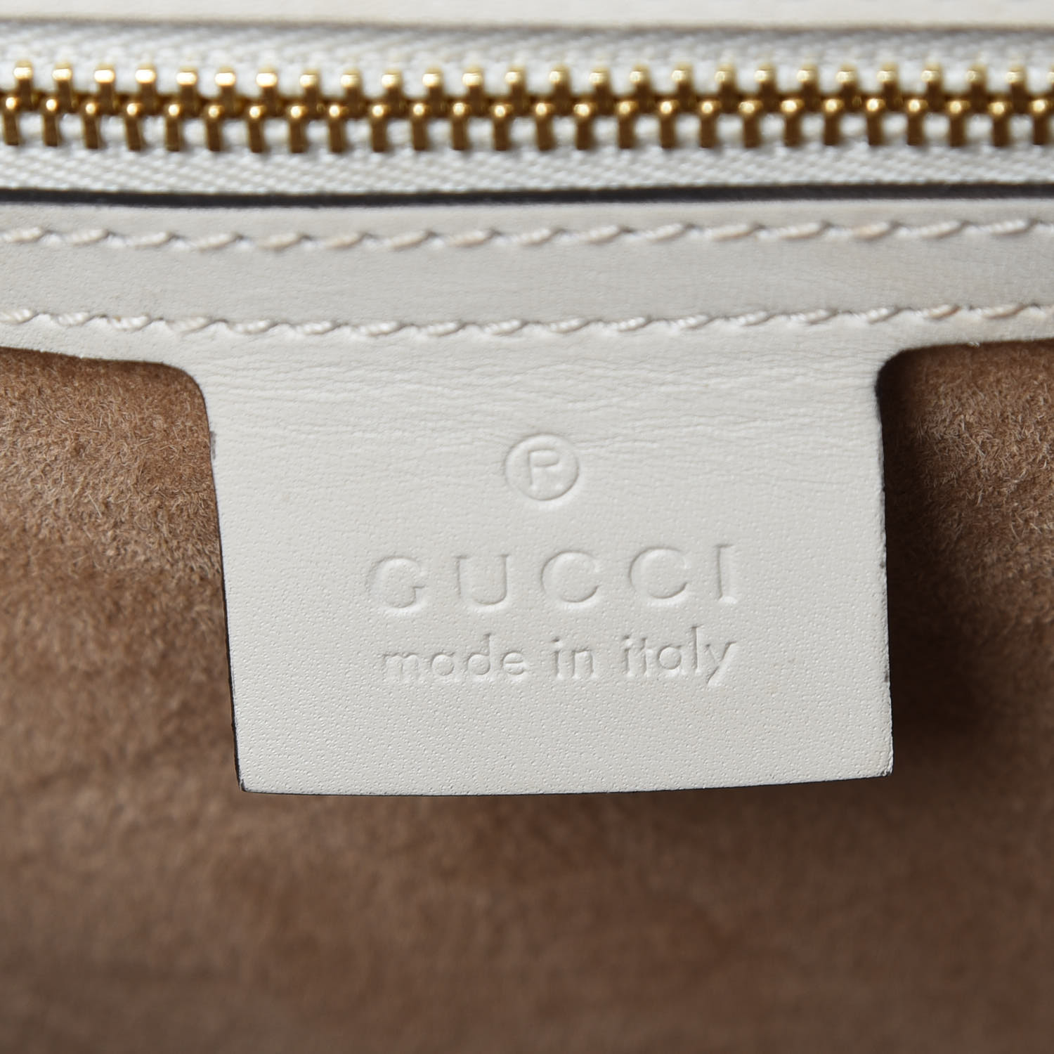 gucci white sylvie embroidered top handle price