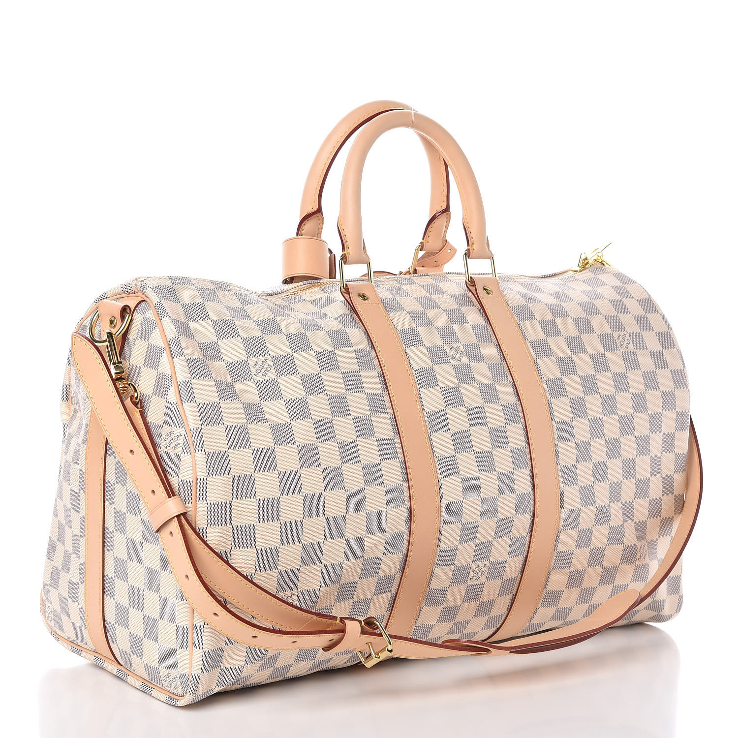 louis vuitton keepall 50 damier azur