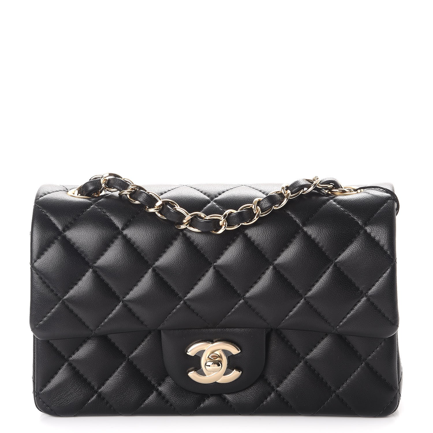 chanel mini black