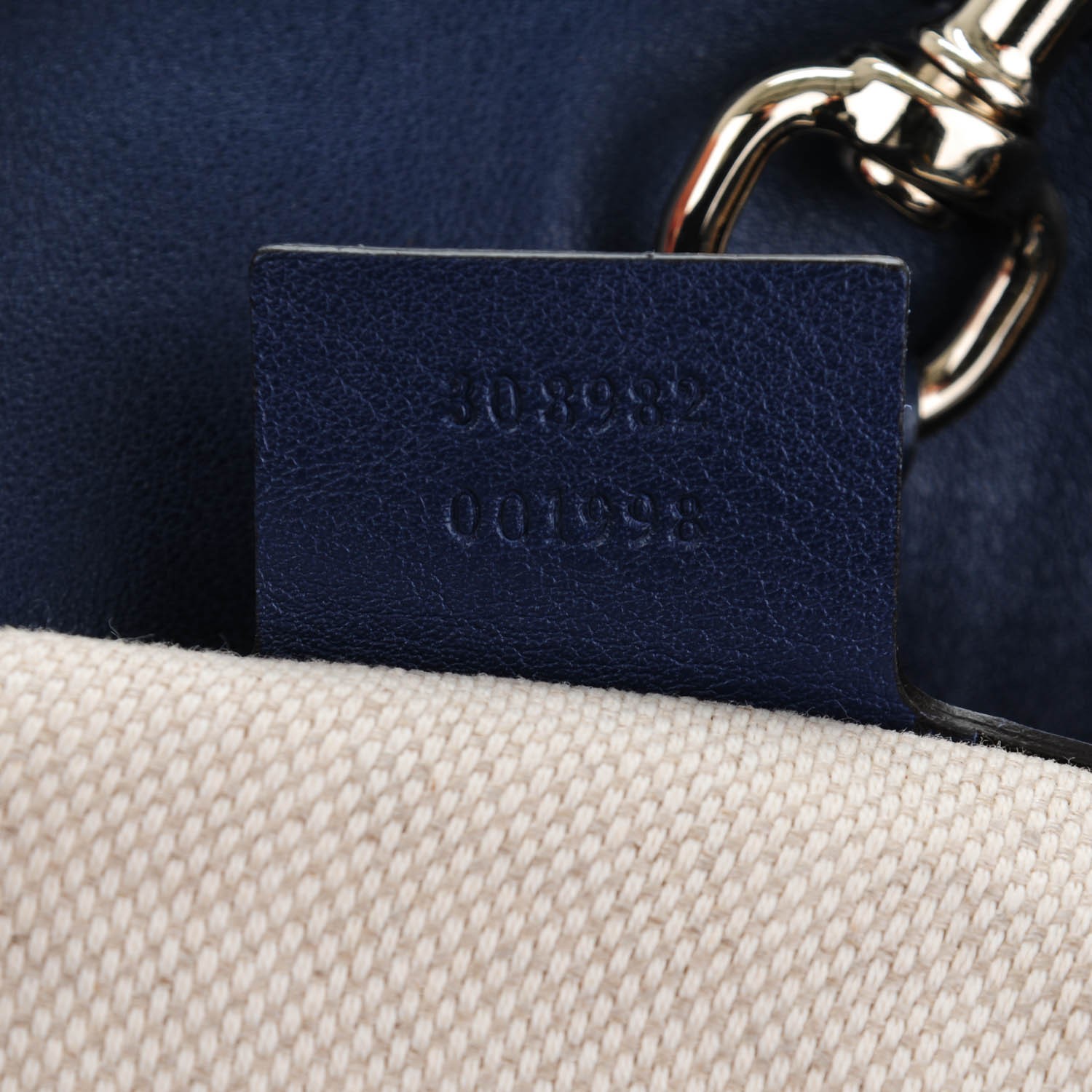 gucci soho navy