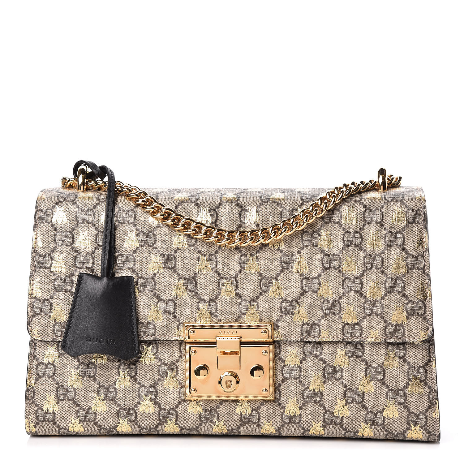 gucci bee padlock bag