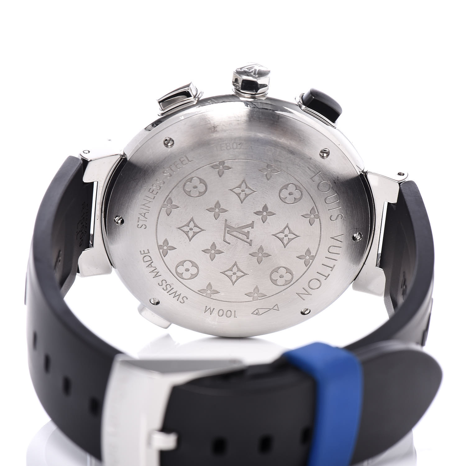 LOUIS VUITTON Stainless Steel Rubber 44mm Tambour Street Diver