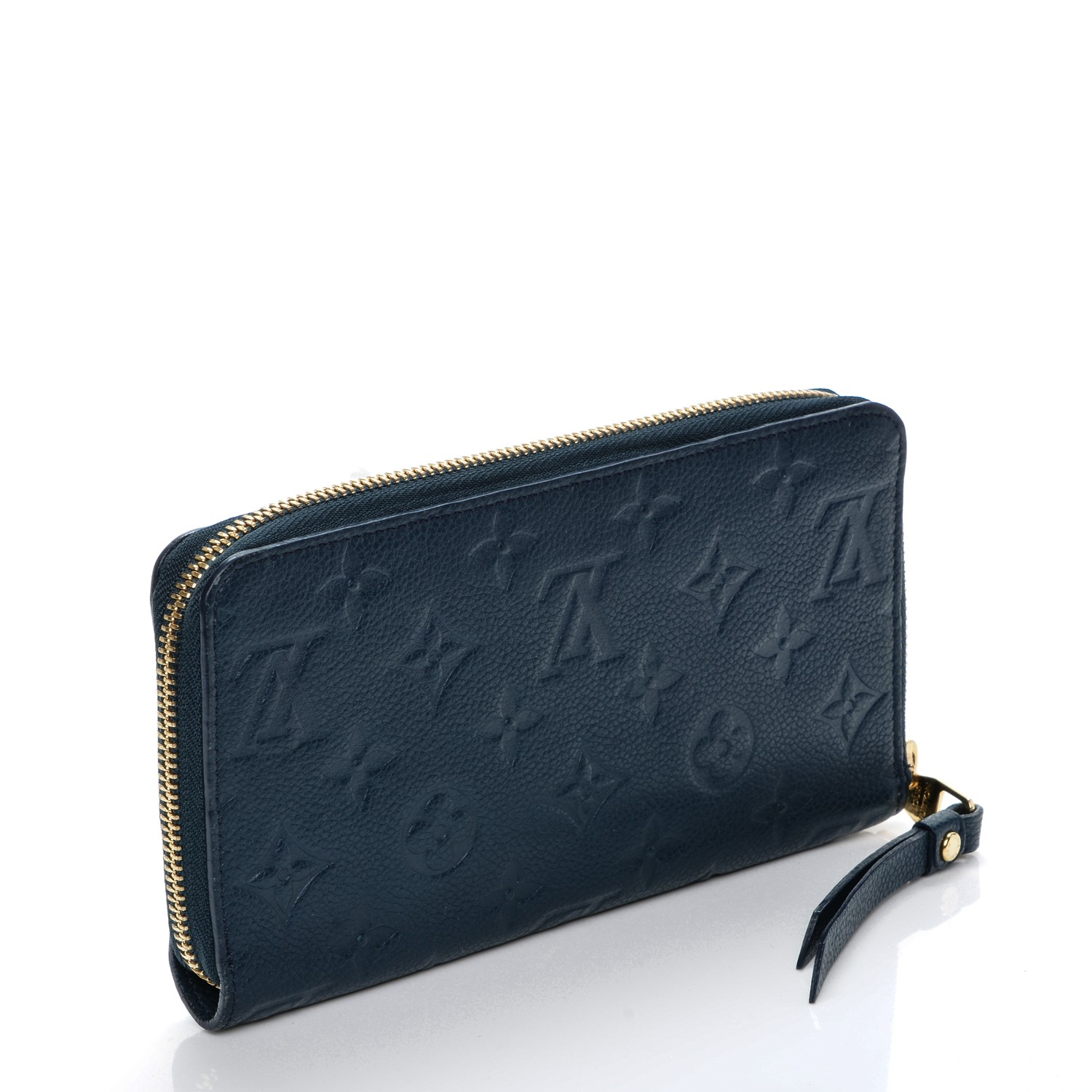 Louis Vuitton Orage Monogram Empreinte Leather Zippy Wallet Louis