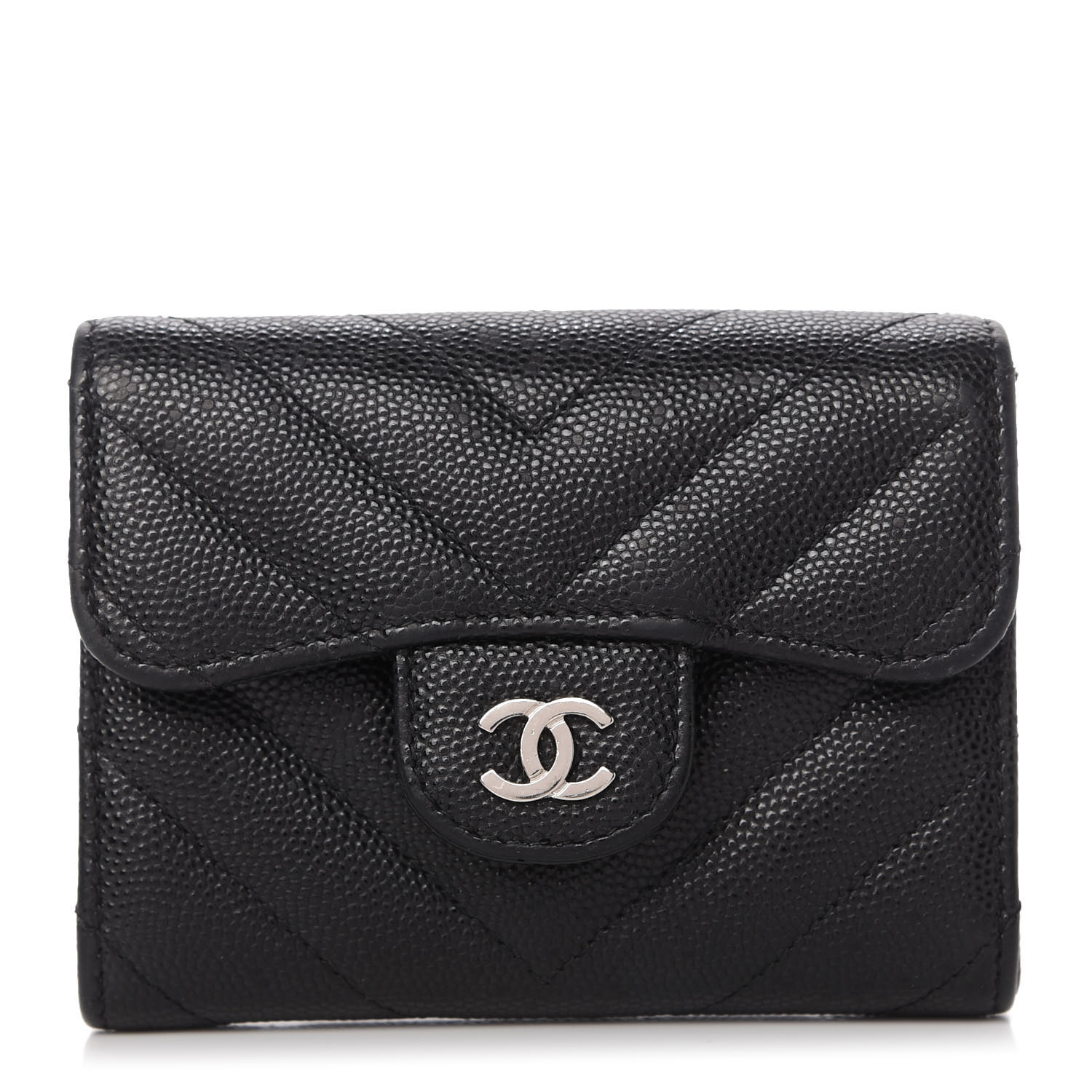 chanel small card wallet