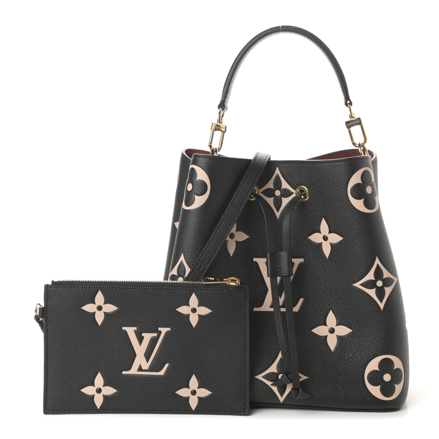 louis vuitton neonoe empreinte black