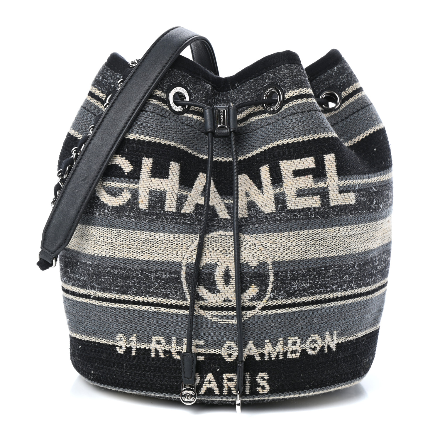 chanel drawstring bucket bag 2021