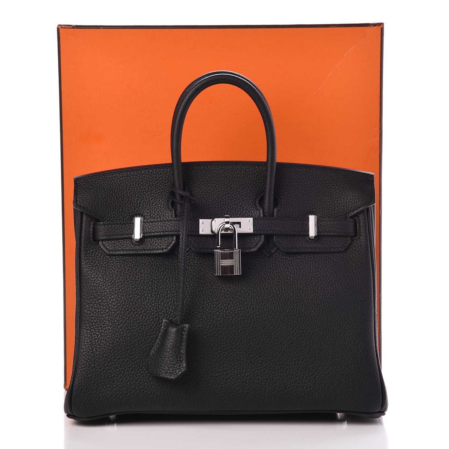 HERMES Togo Birkin 25 Black 313852