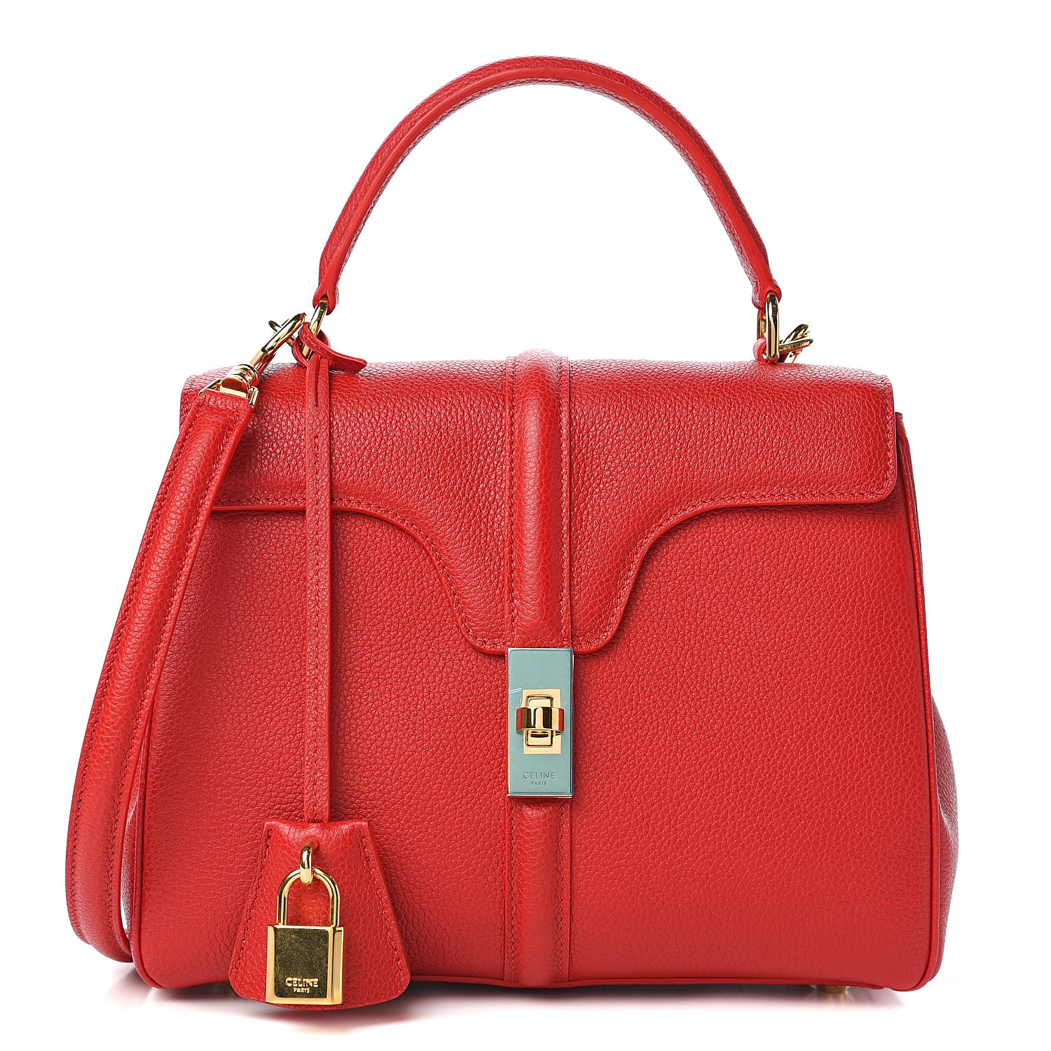 celine red bag