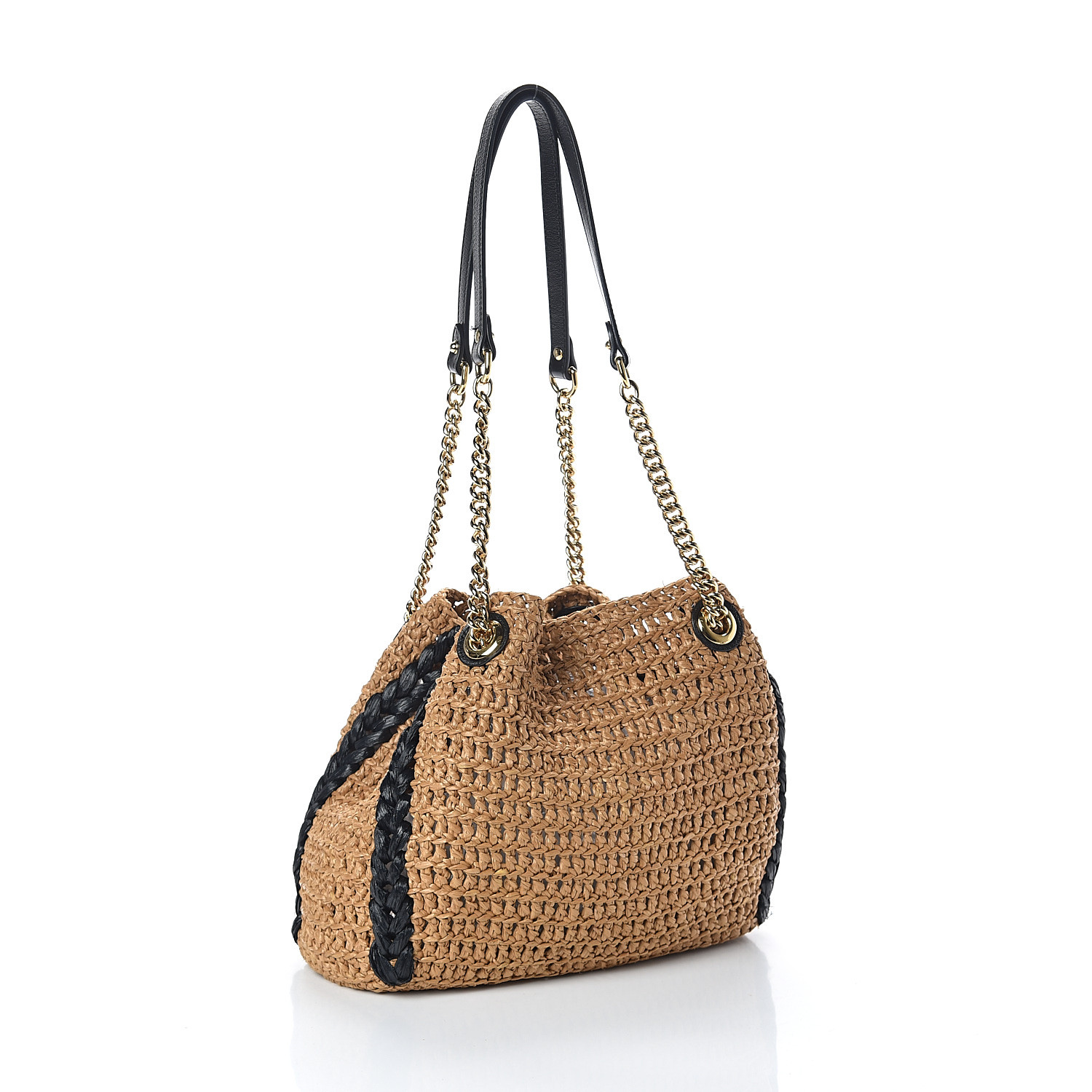 raffia bag gucci