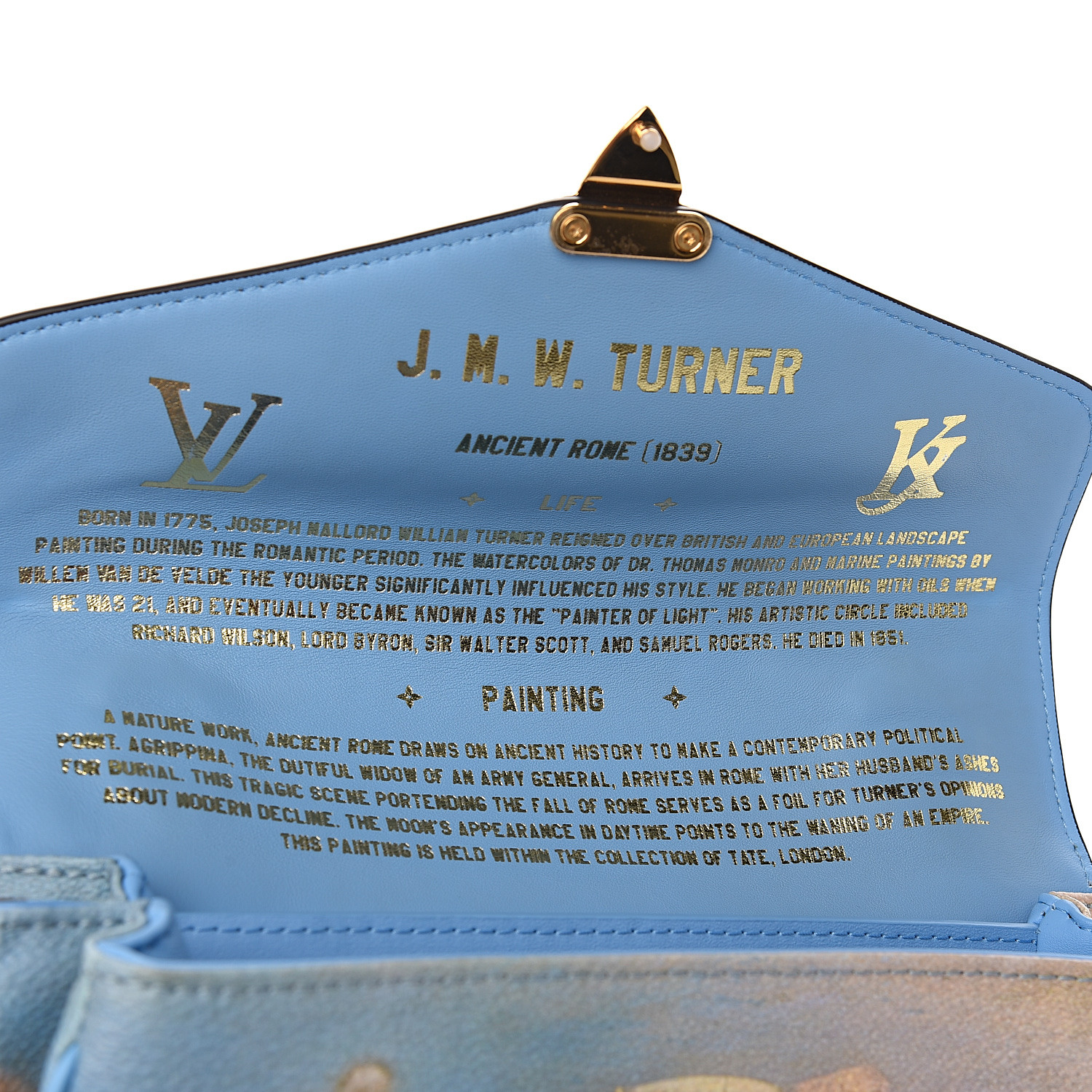 Louis Vuitton x Jeff Koons Pochette Metis J.M.W Turner Masters Sky
