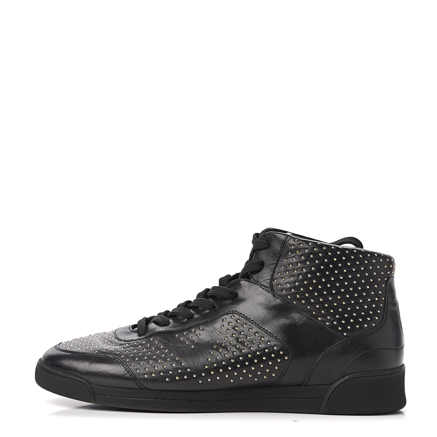 black studded louis vuitton sneakers