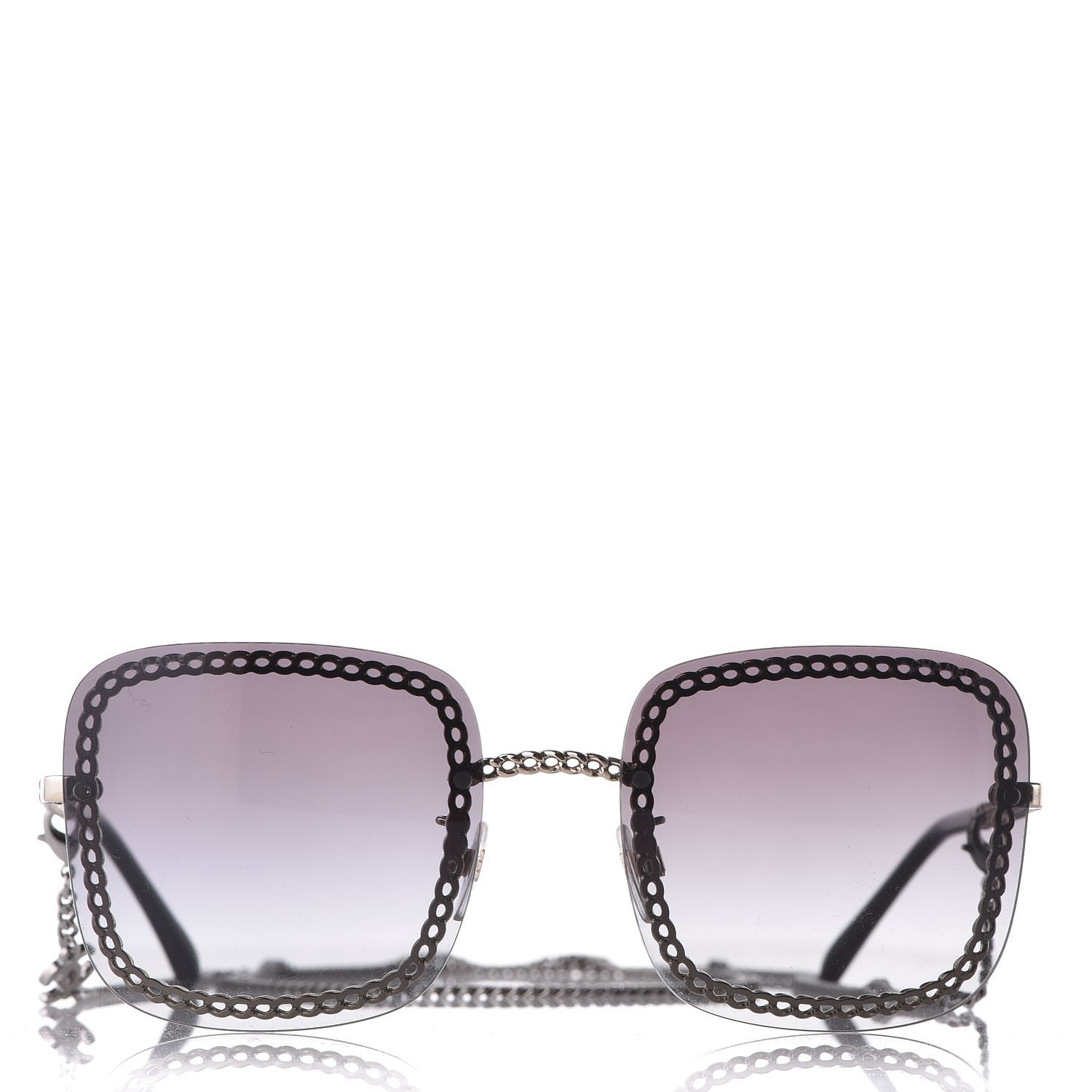 chanel metal rod sunglasses