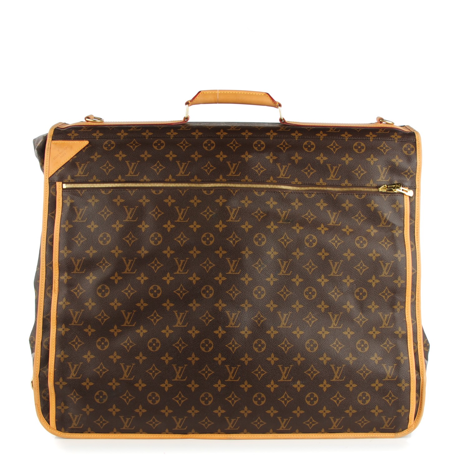 LOUIS VUITTON Monogram Garment Bag 5 Hangers 130668