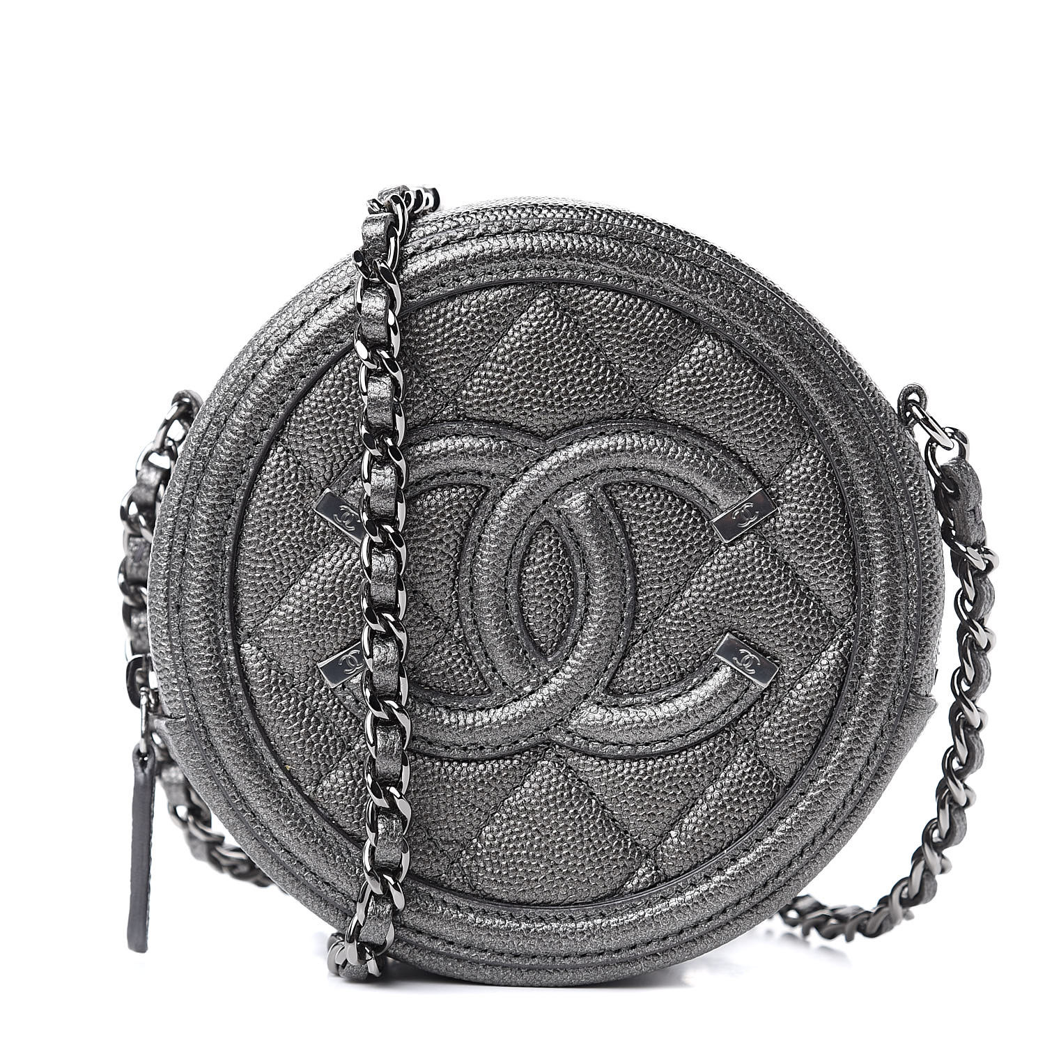 chanel filigree round